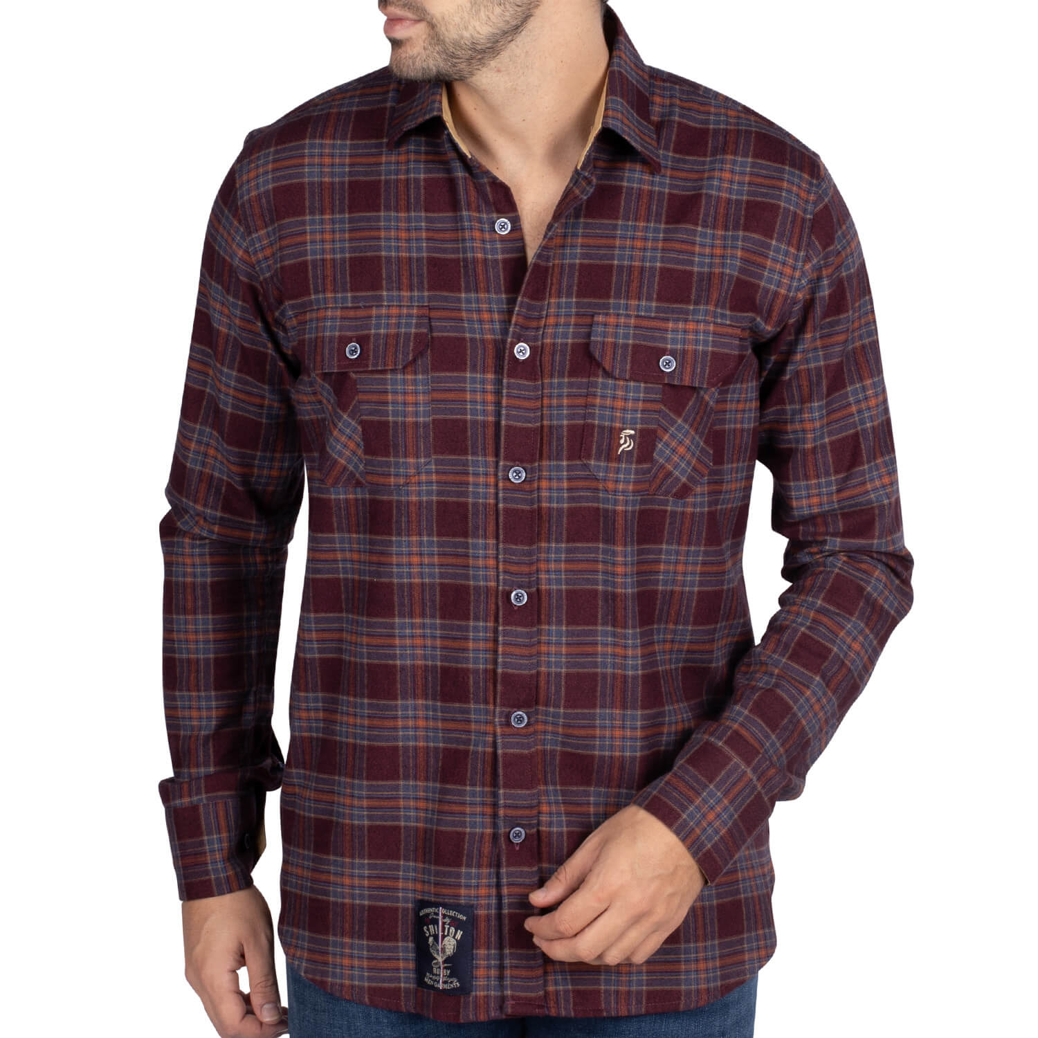Chemise rugby canada Rouge - Shilton