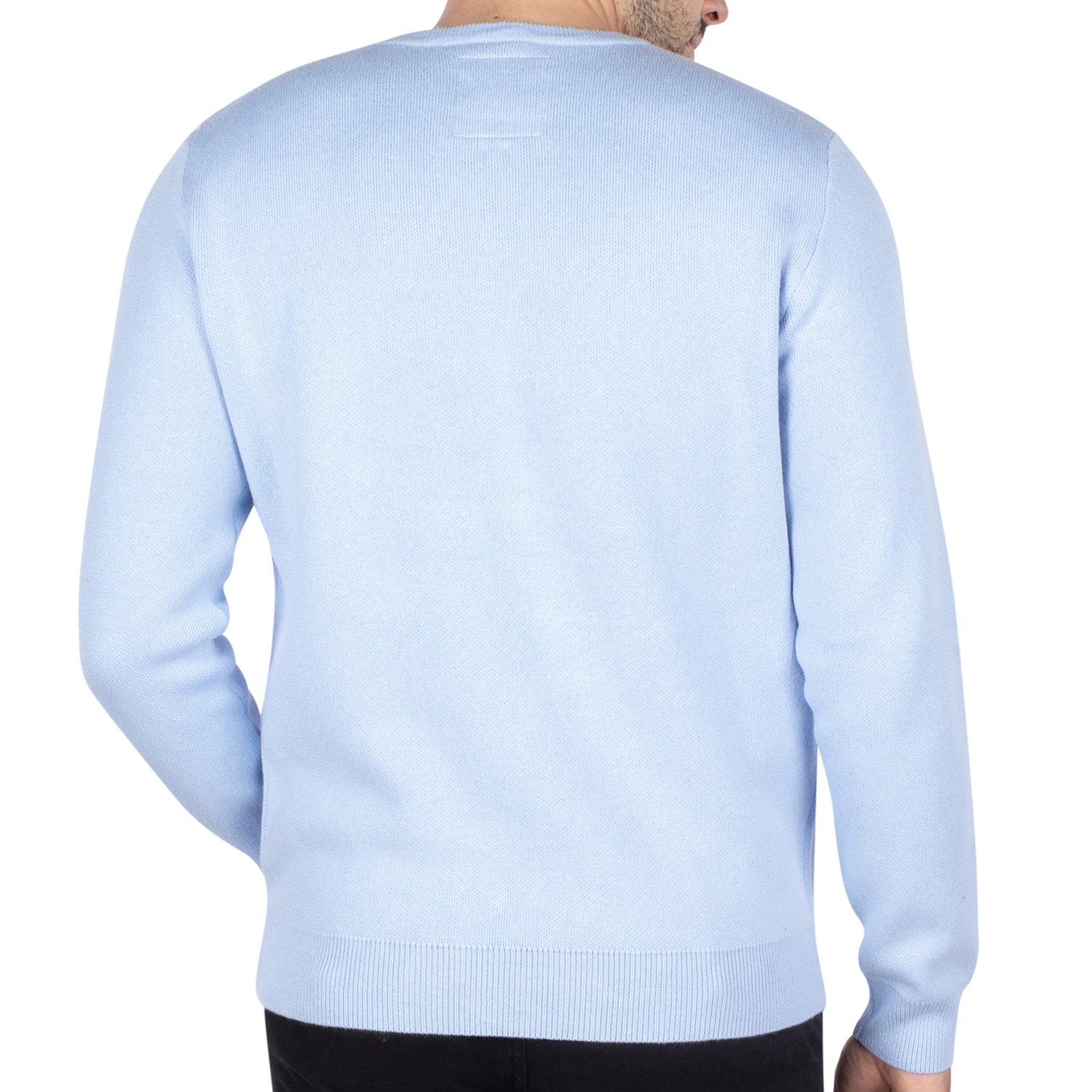 Pull rugby Argentine Ciel  - vu de dos - Shilton