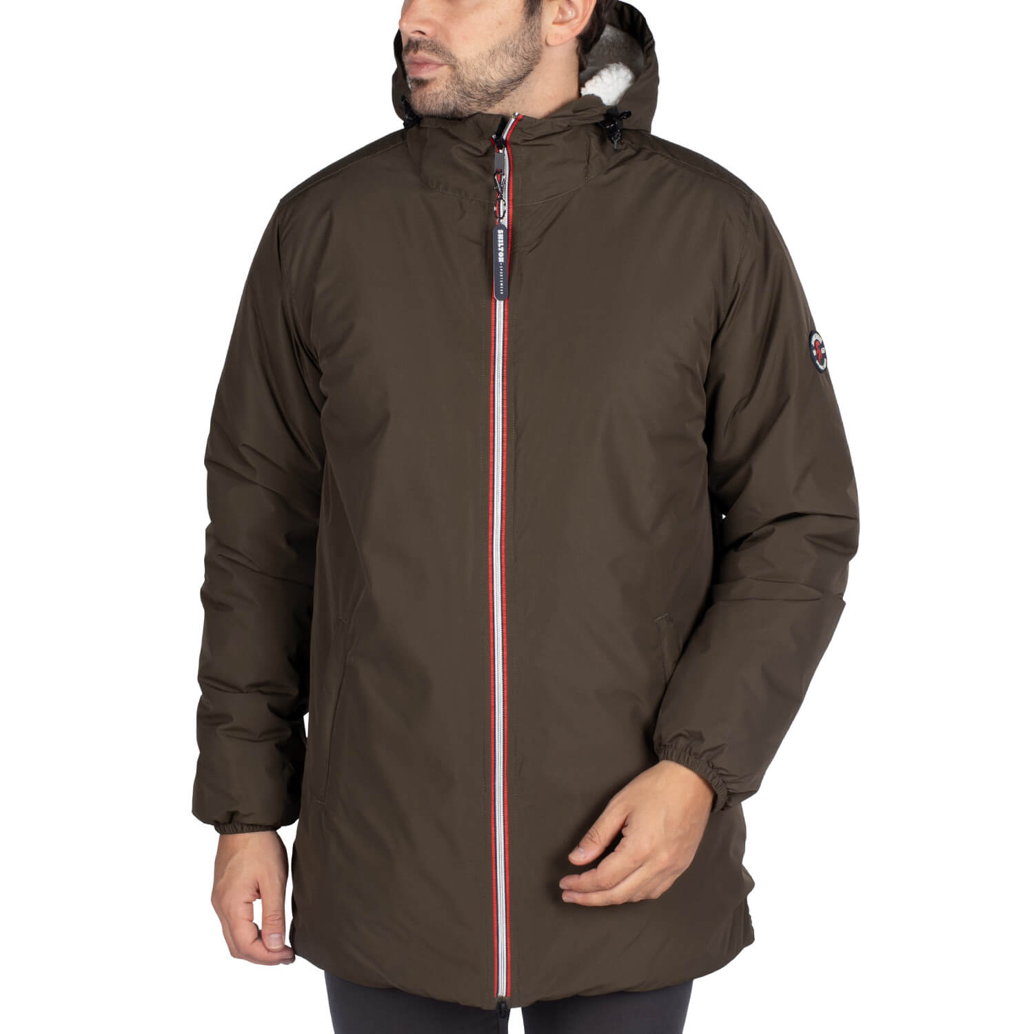 Parka fourrure à capuche