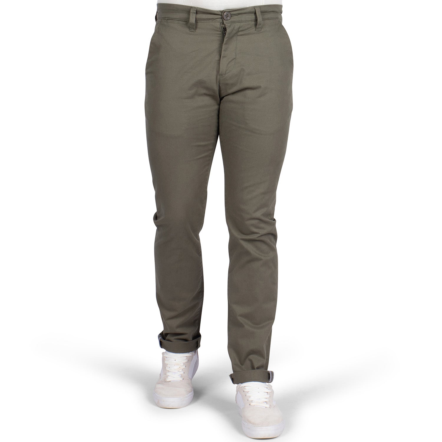 Pantalon chino écusson Kaki - Shilton