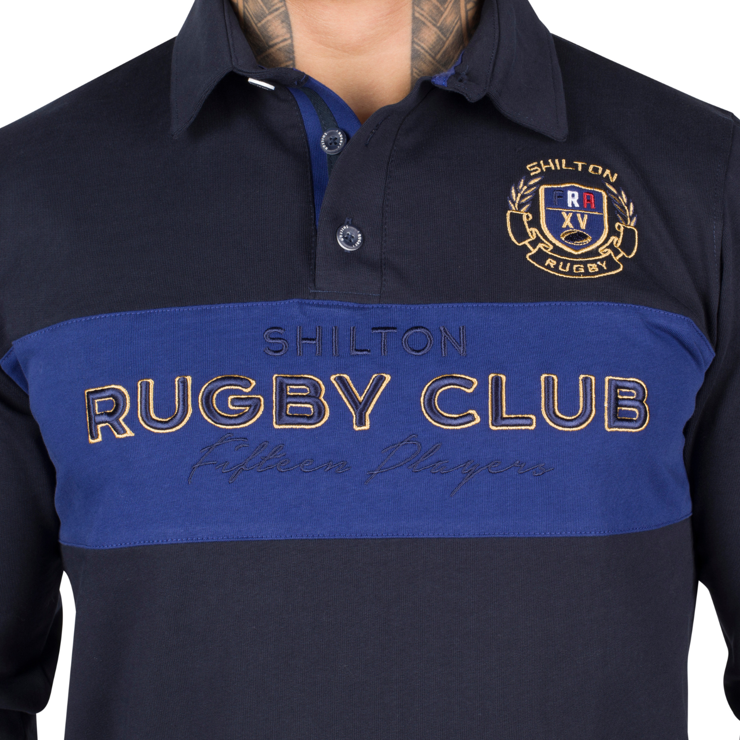 Polo rugby club bicolore