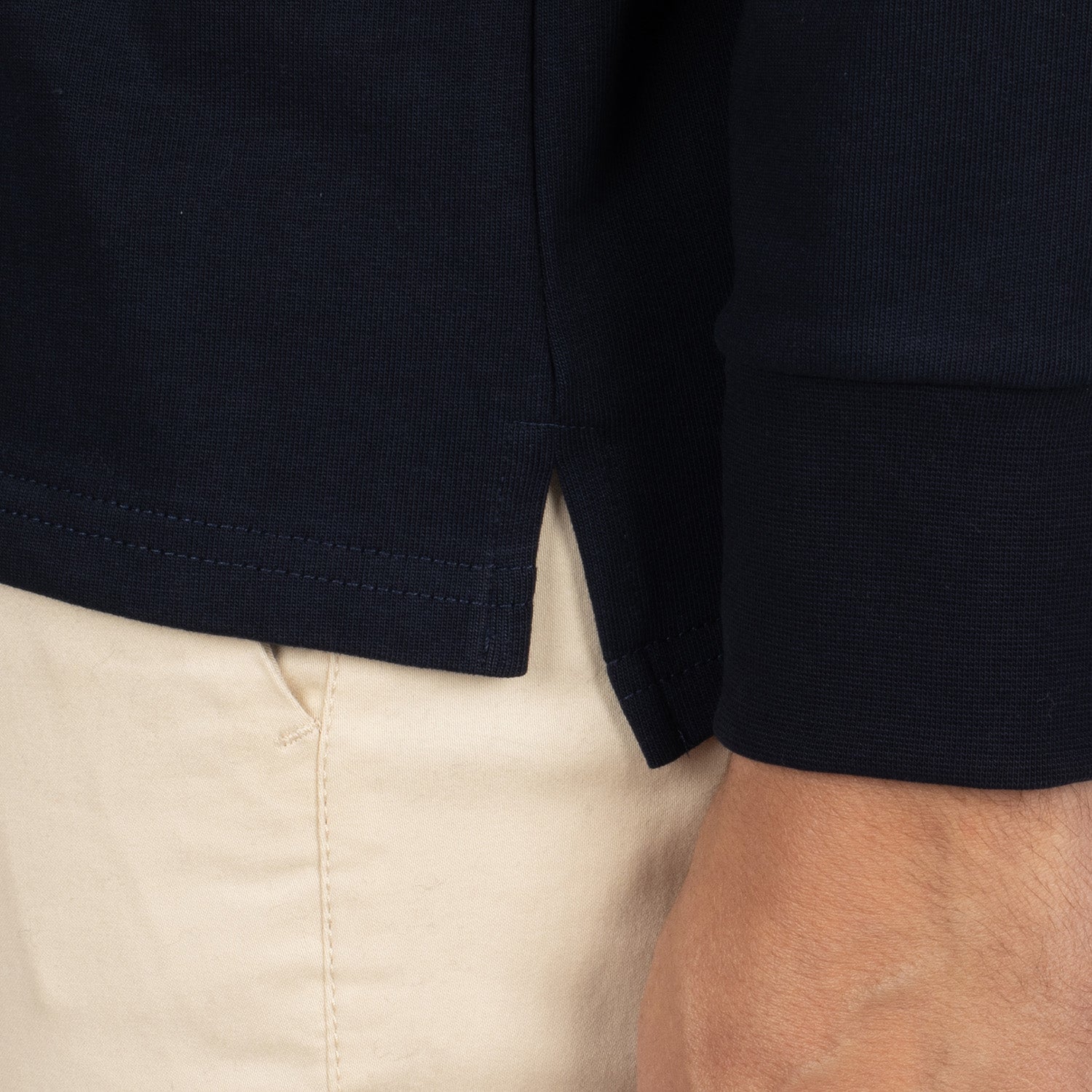 Polo Ml Rugby Crunch Navy