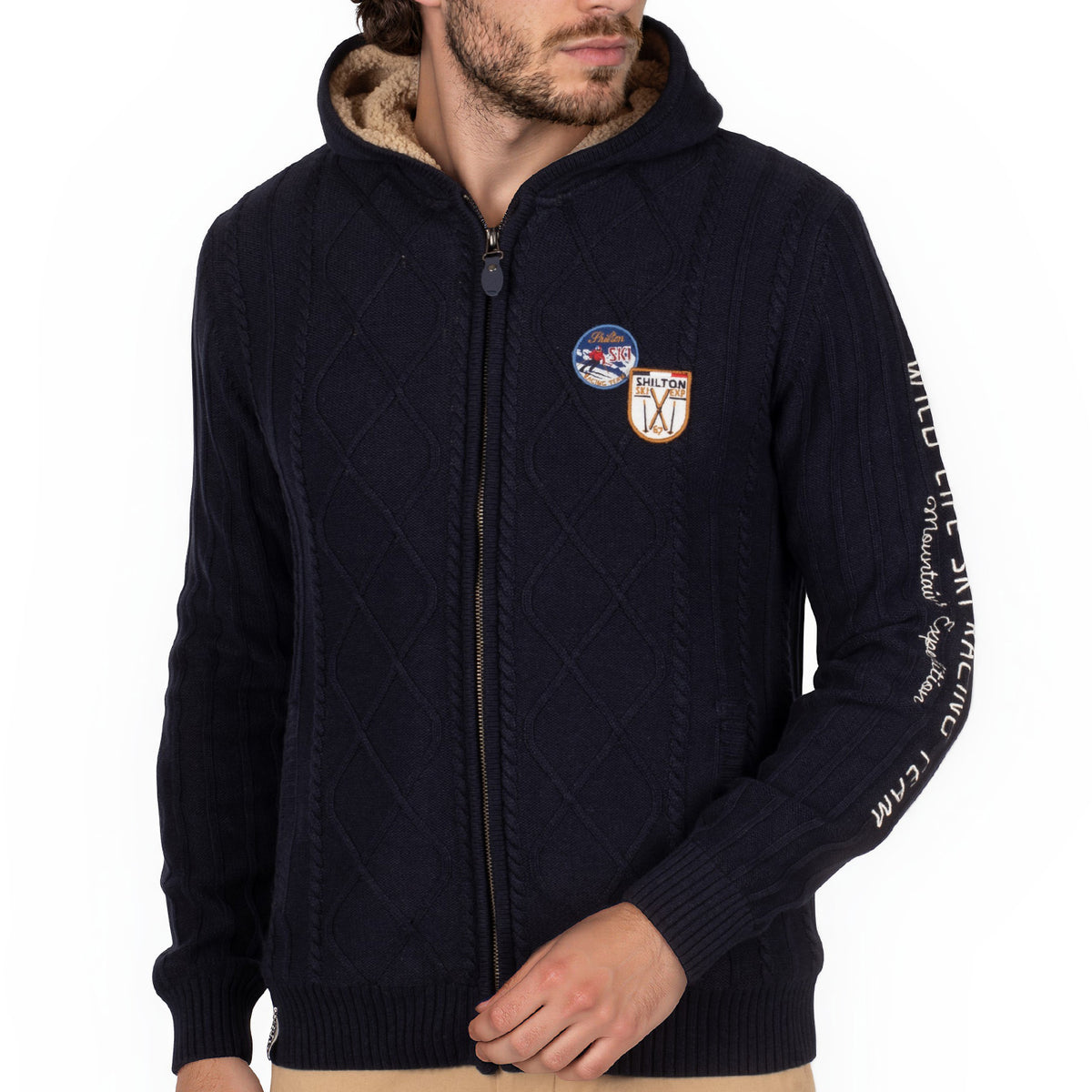 Gilet à capuche chaud whistler