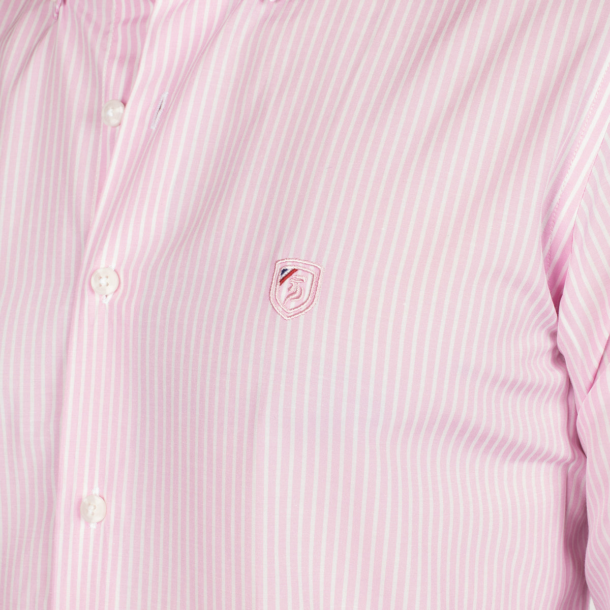 Chemise à rayures argentière