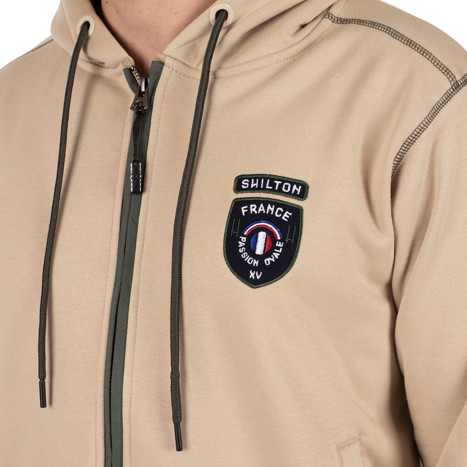 Sweat zippé french sportwear