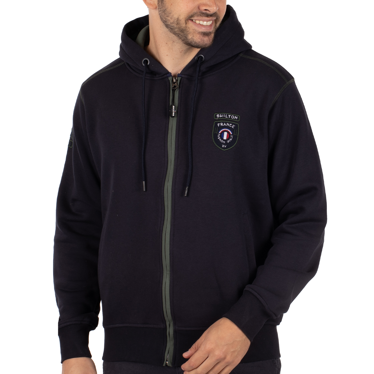 Sweat zippé french sportwear