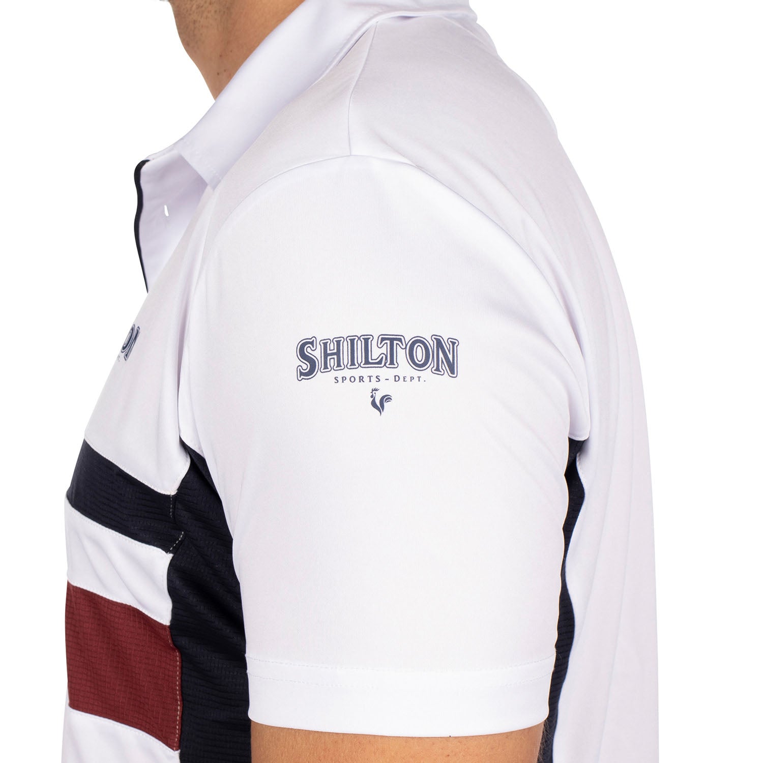 Polo de sport tricolore