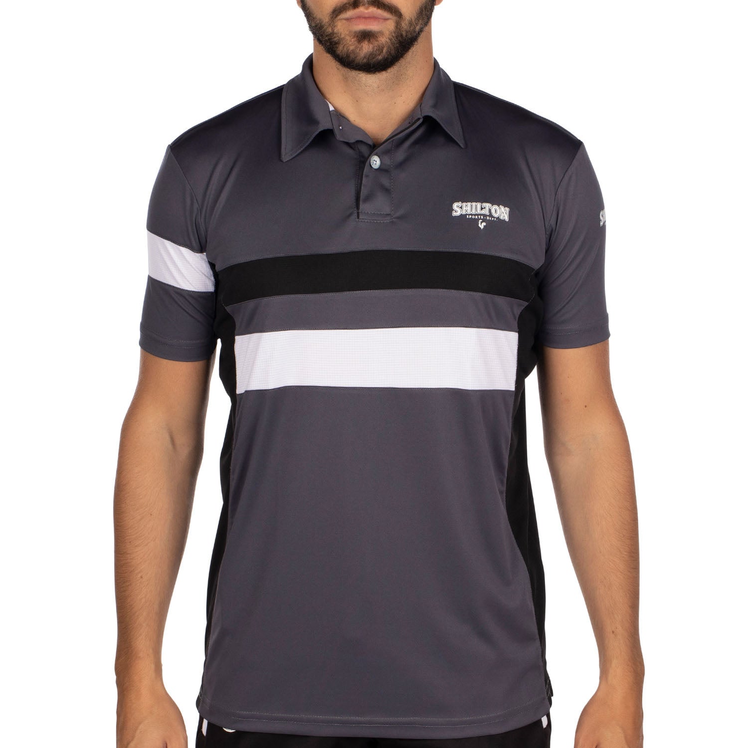 Polo de sport tricolore