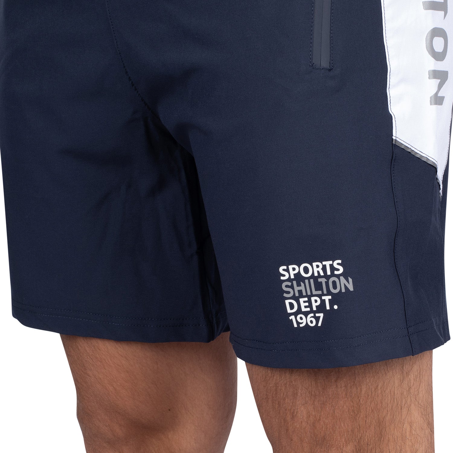 Short de sport bicolore