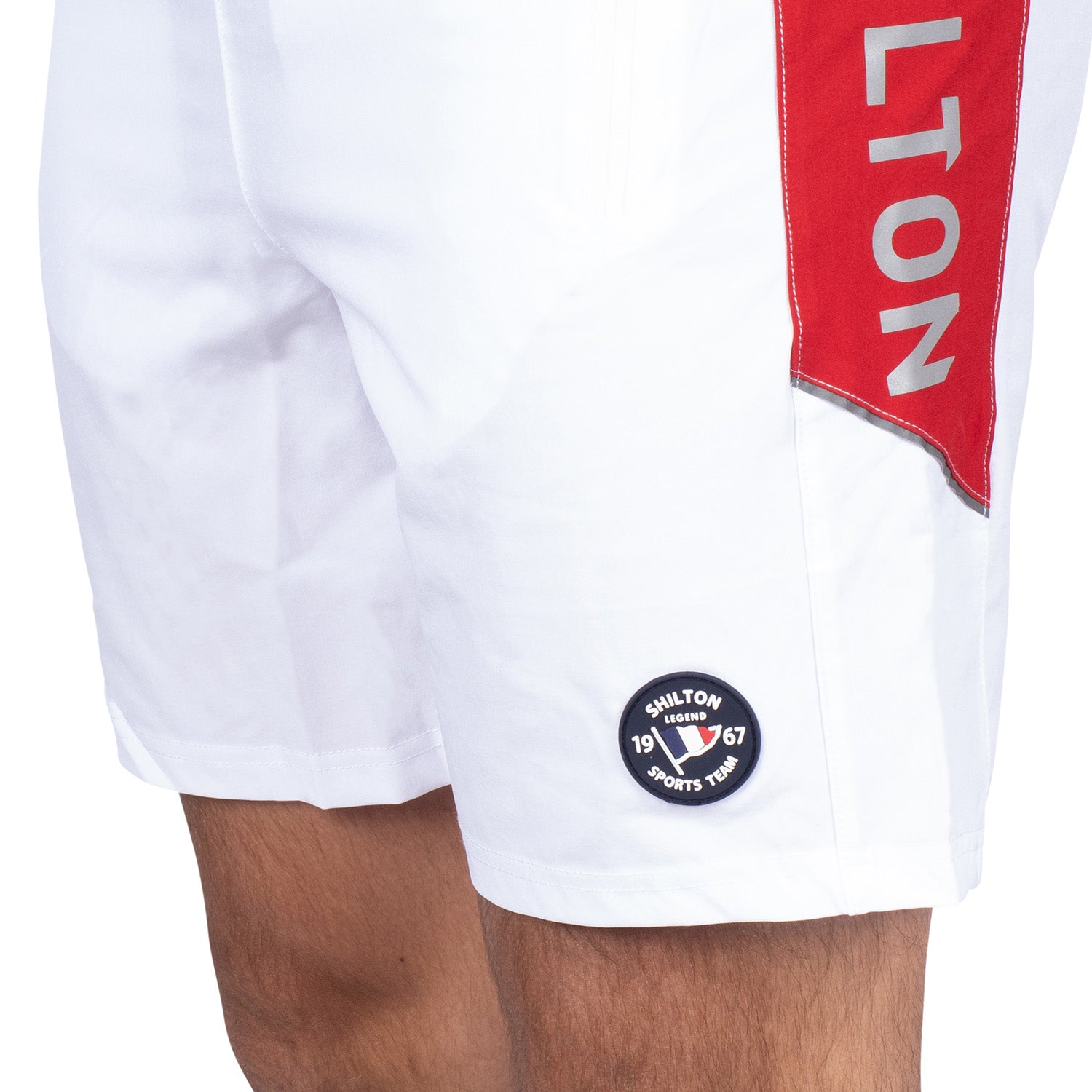 Short de sport tricolore