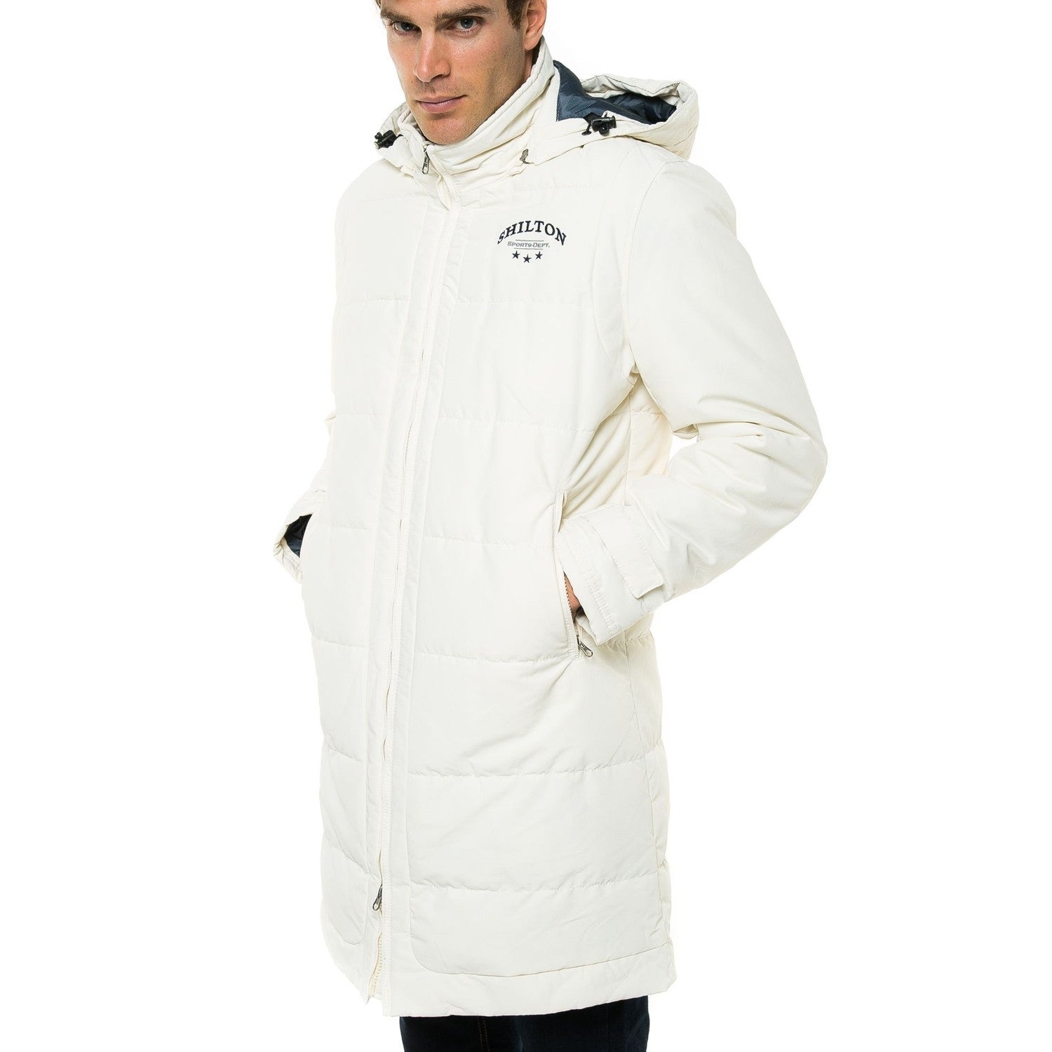 Long down jacket