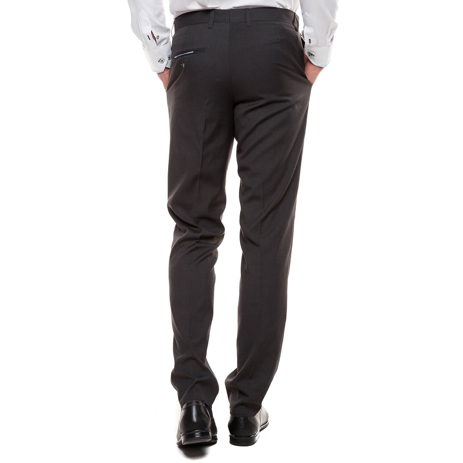 City Suit Pants Grey - back view - Shilton