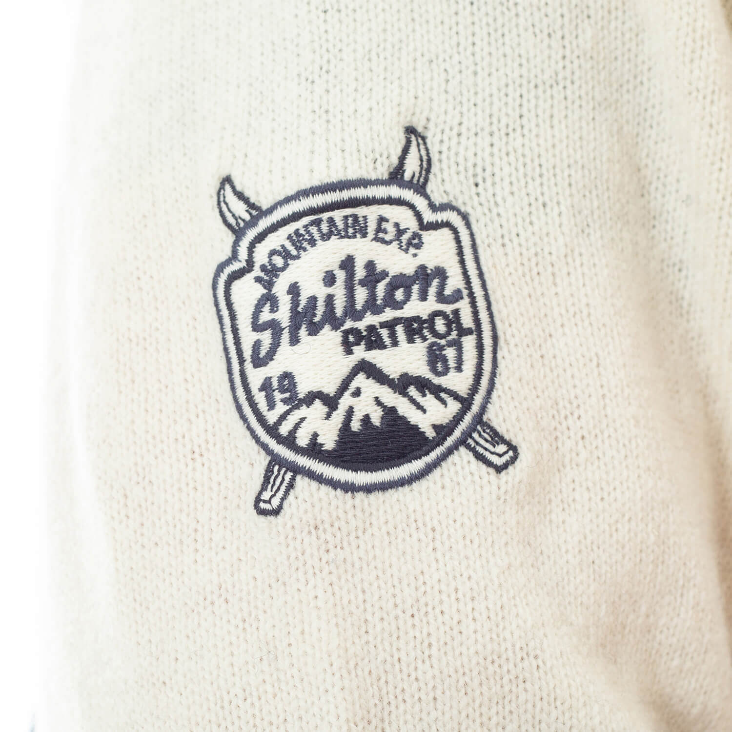 100% wool mountain cardigan