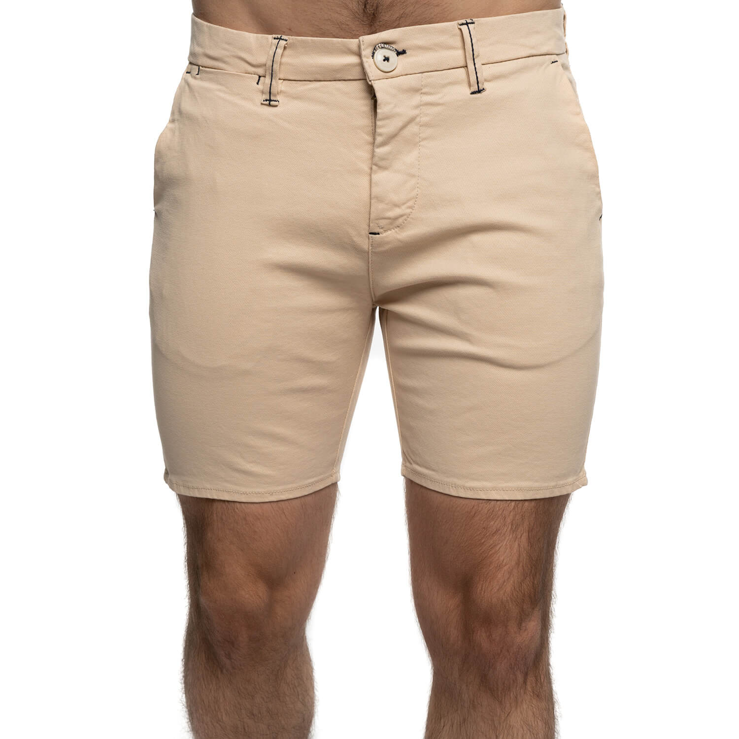 Basic chino shorts Beige - Shilton
