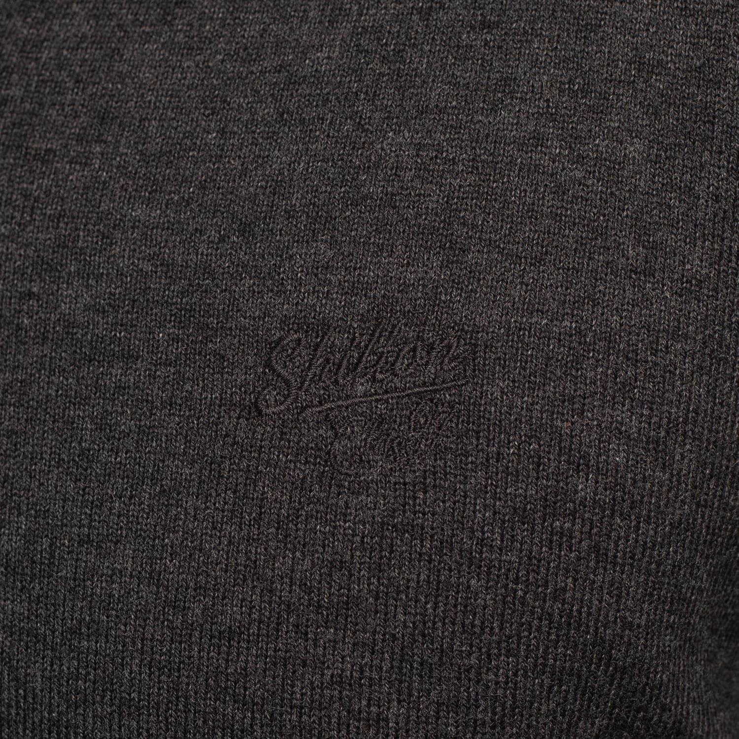 Cashmere cotton v-neck sweater