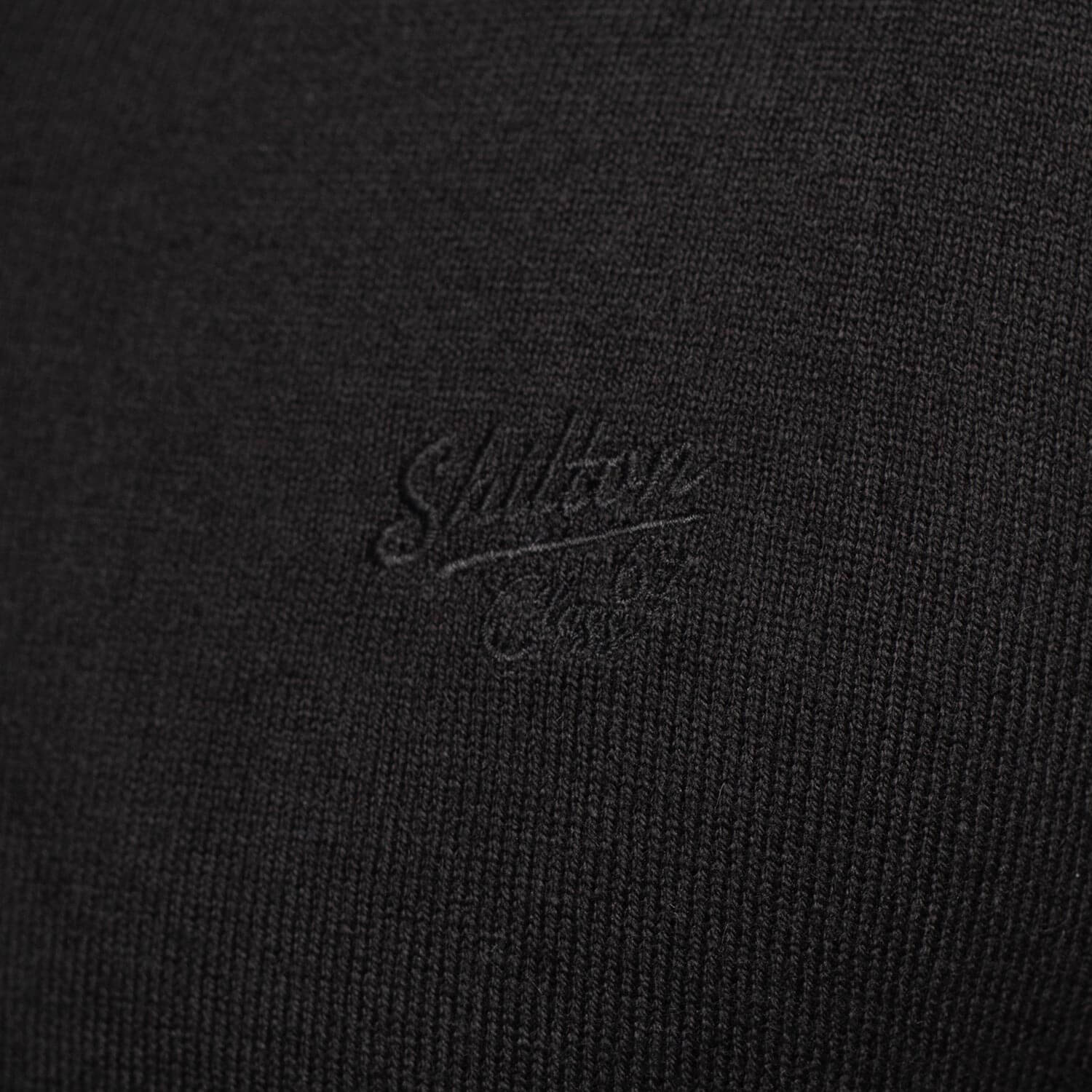 Cashmere cotton v-neck sweater