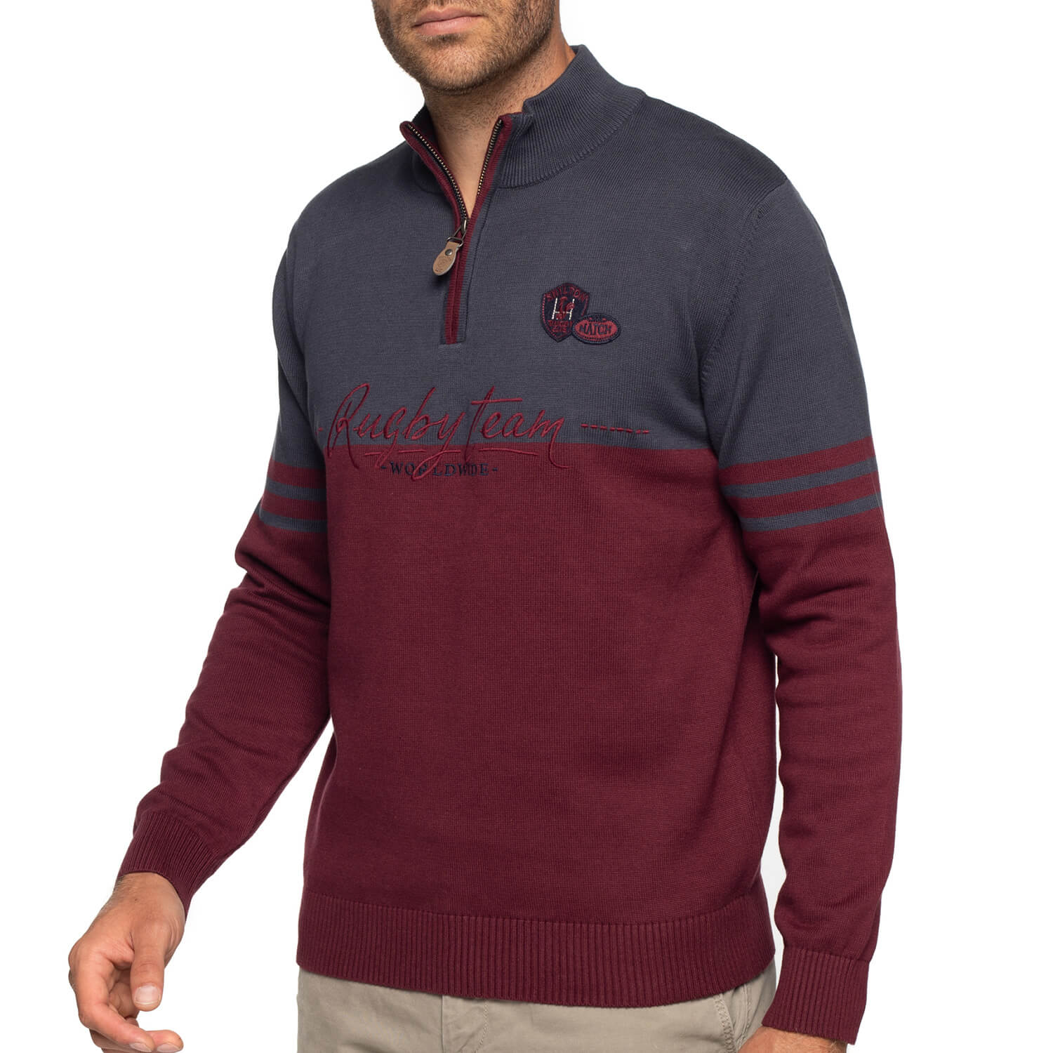 Rugby team sweater