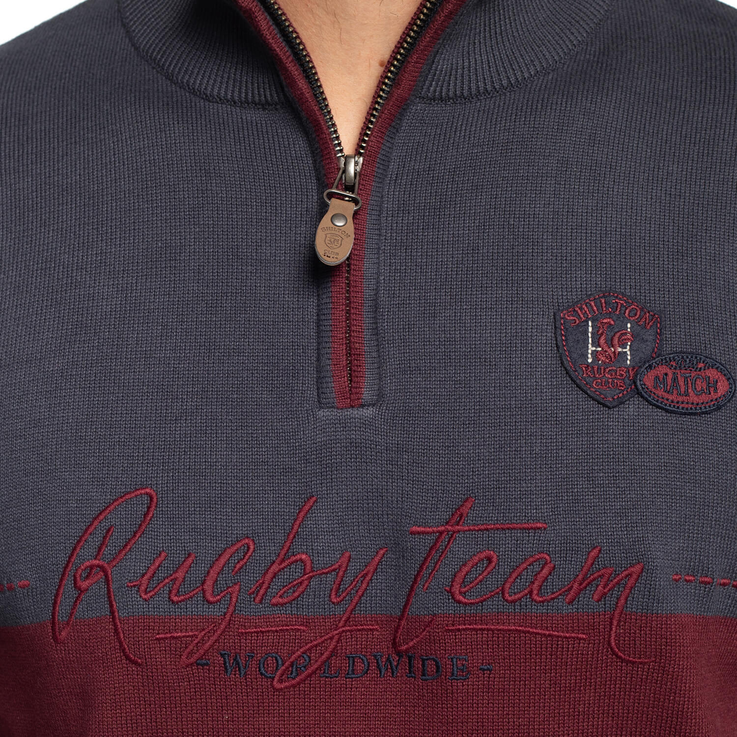 Rugby team sweater