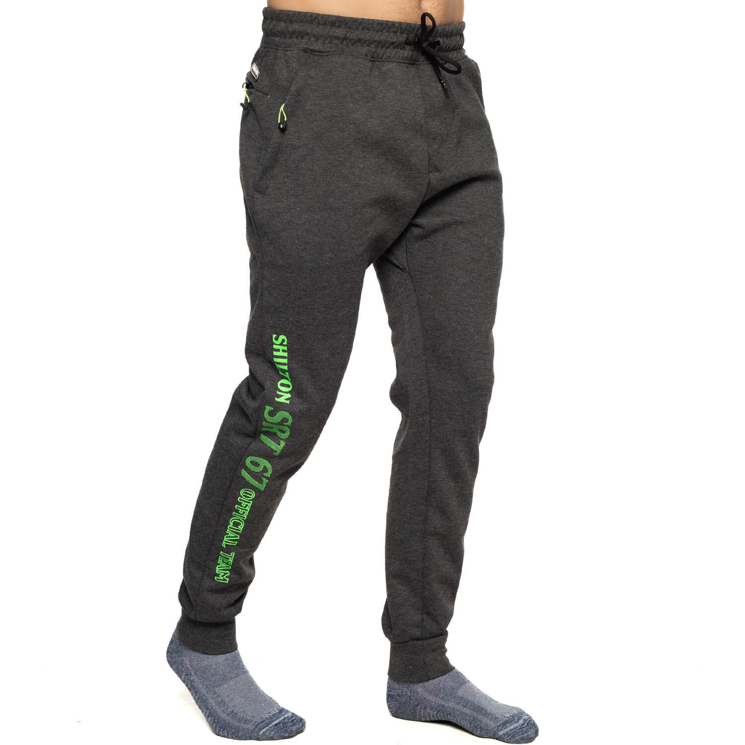 SRT 67 Charcoal Grey Jogging suit - back view - Shilton