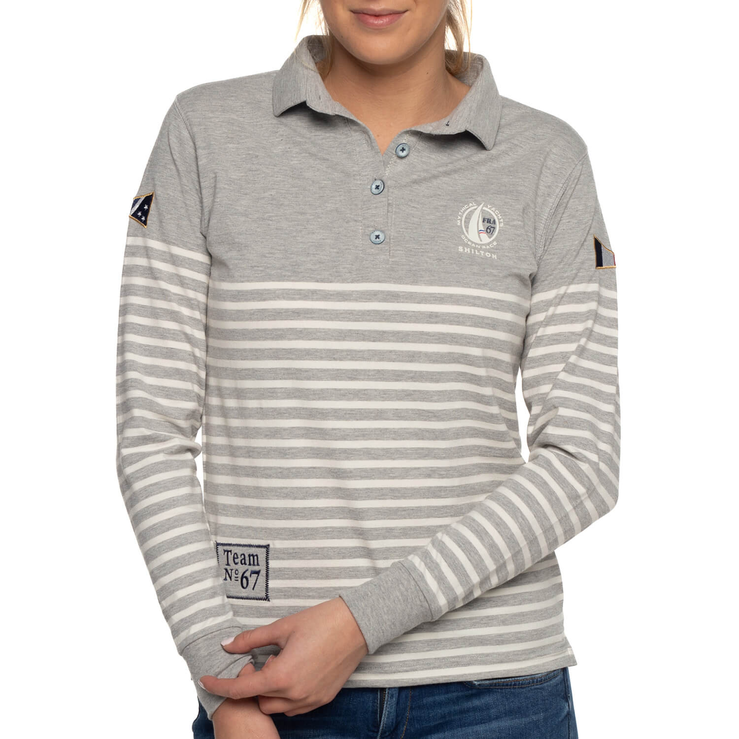 Polo ocean race miss Grey - Shilton