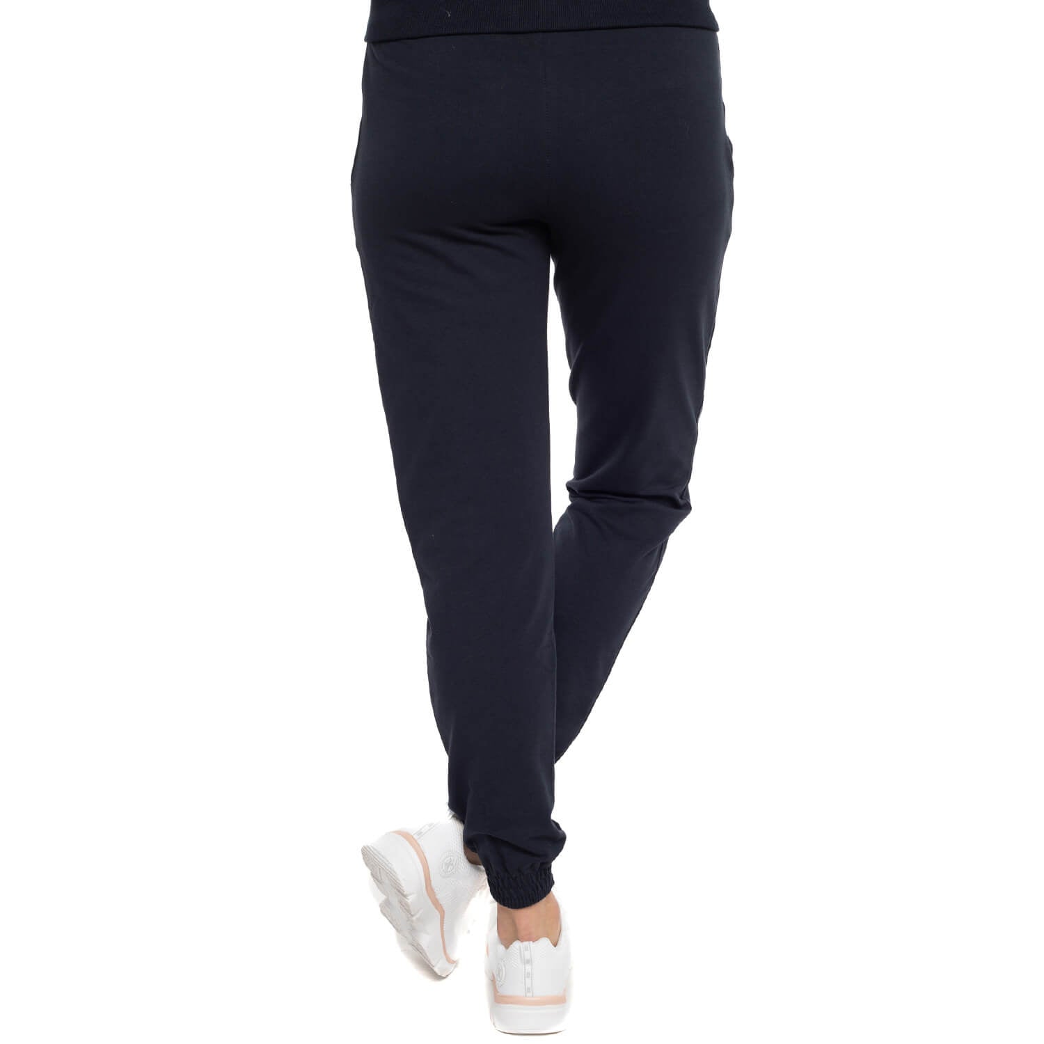 miss Navy jogging bottoms - back view - Shilton