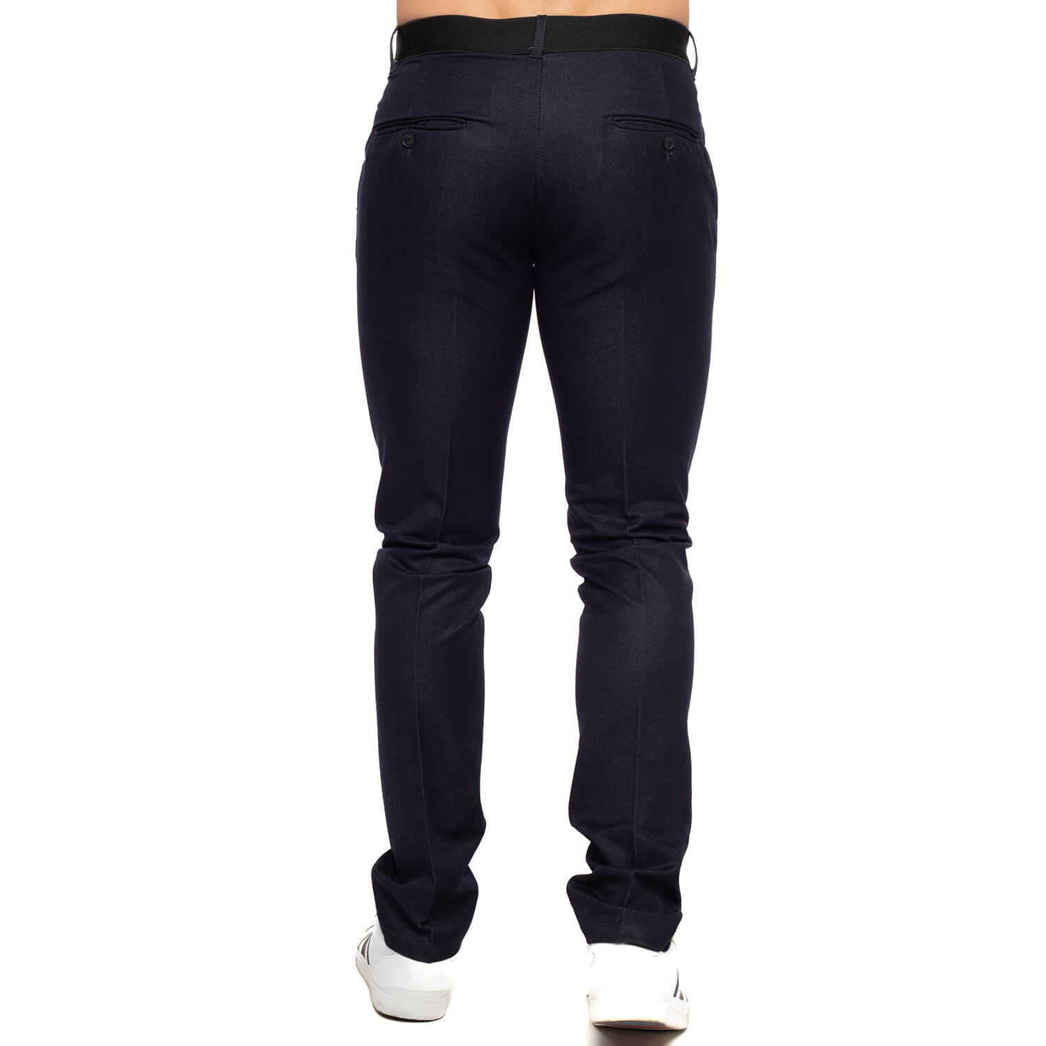 Navy X Indigo City Suit Pants - back view - Shilton