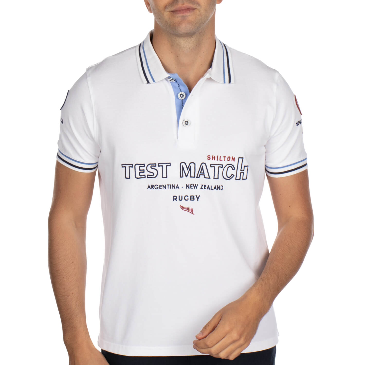Polo rugby test match White - Shilton