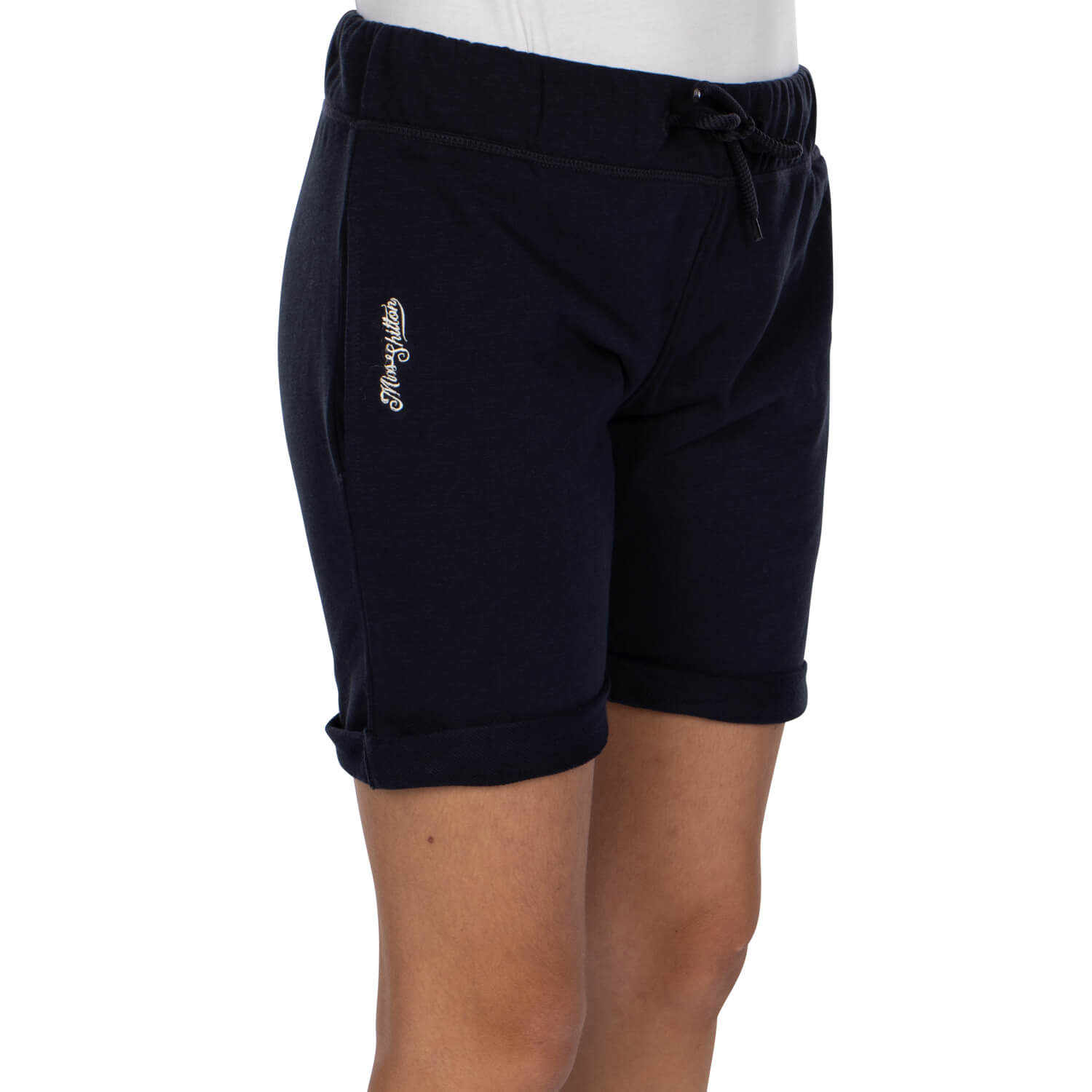 Miss Navy fleece Bermuda shorts - Shilton