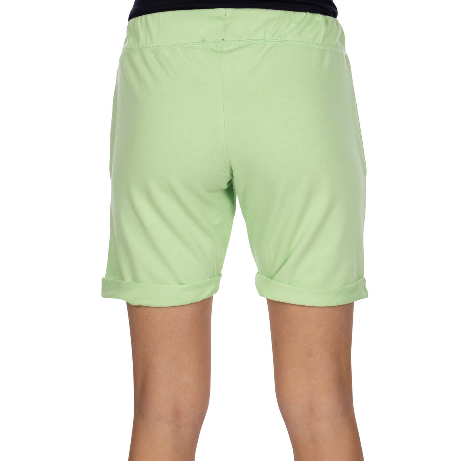 Bermuda fleece miss Green - back view - Shilton