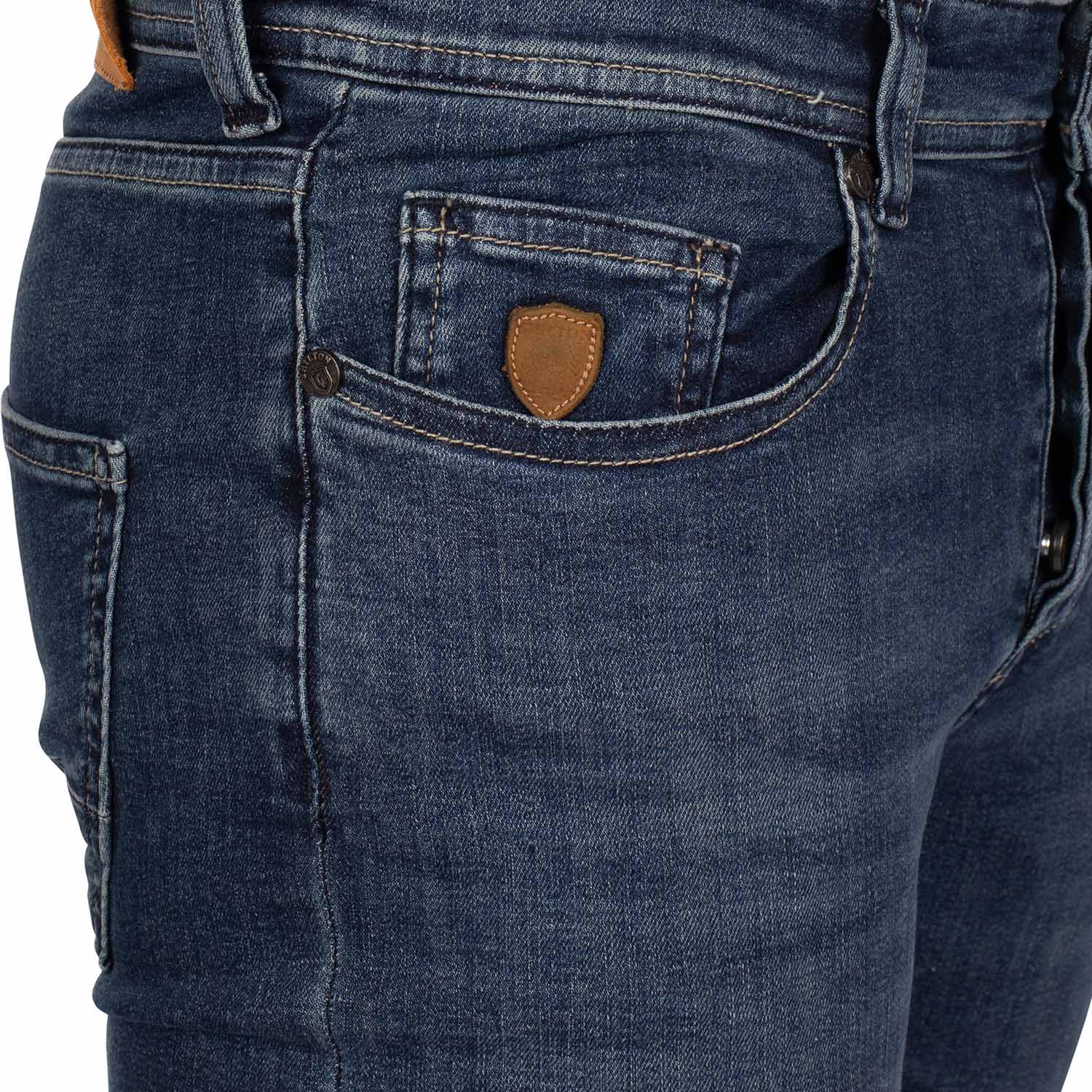 Worn teddy slim jeans