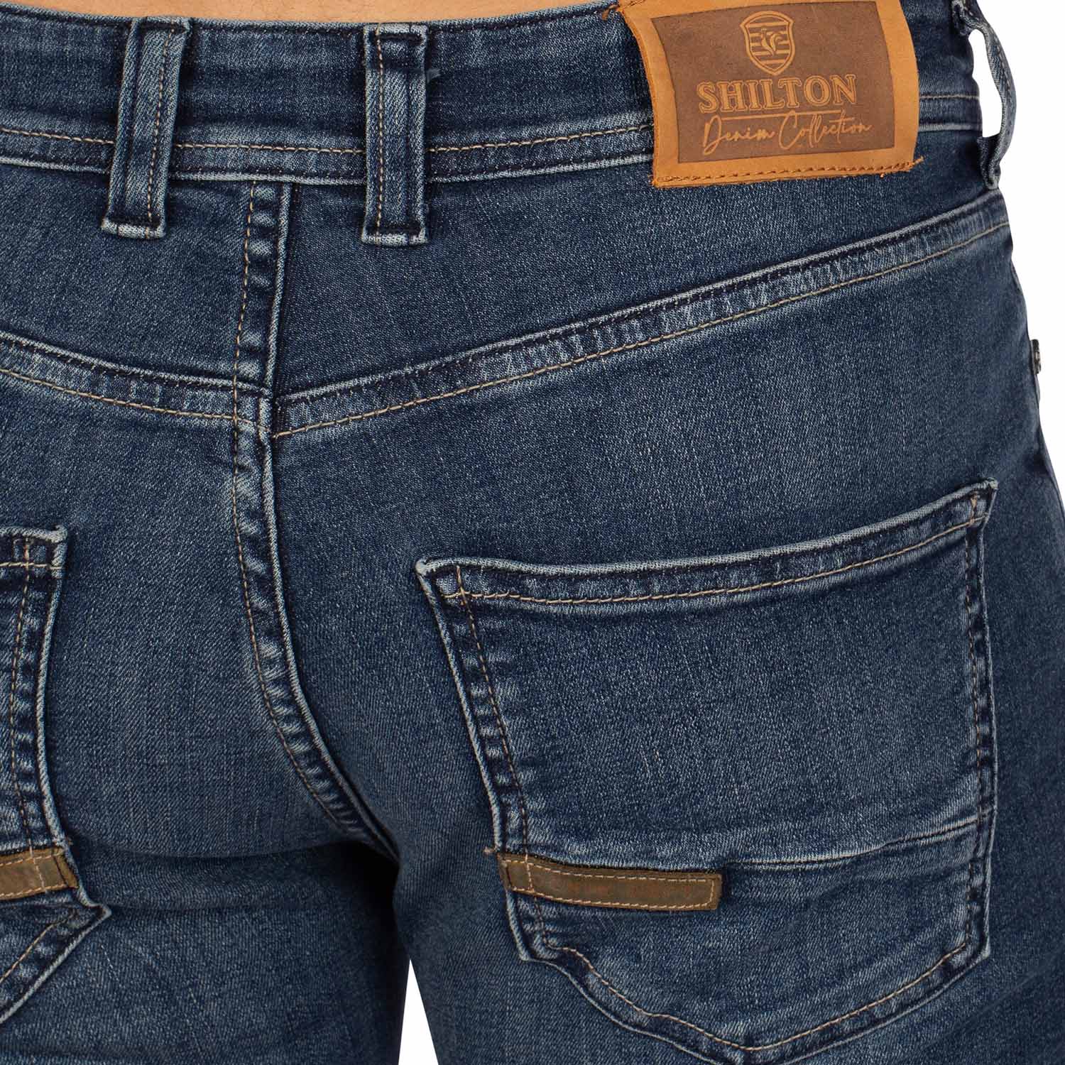 Worn teddy slim jeans