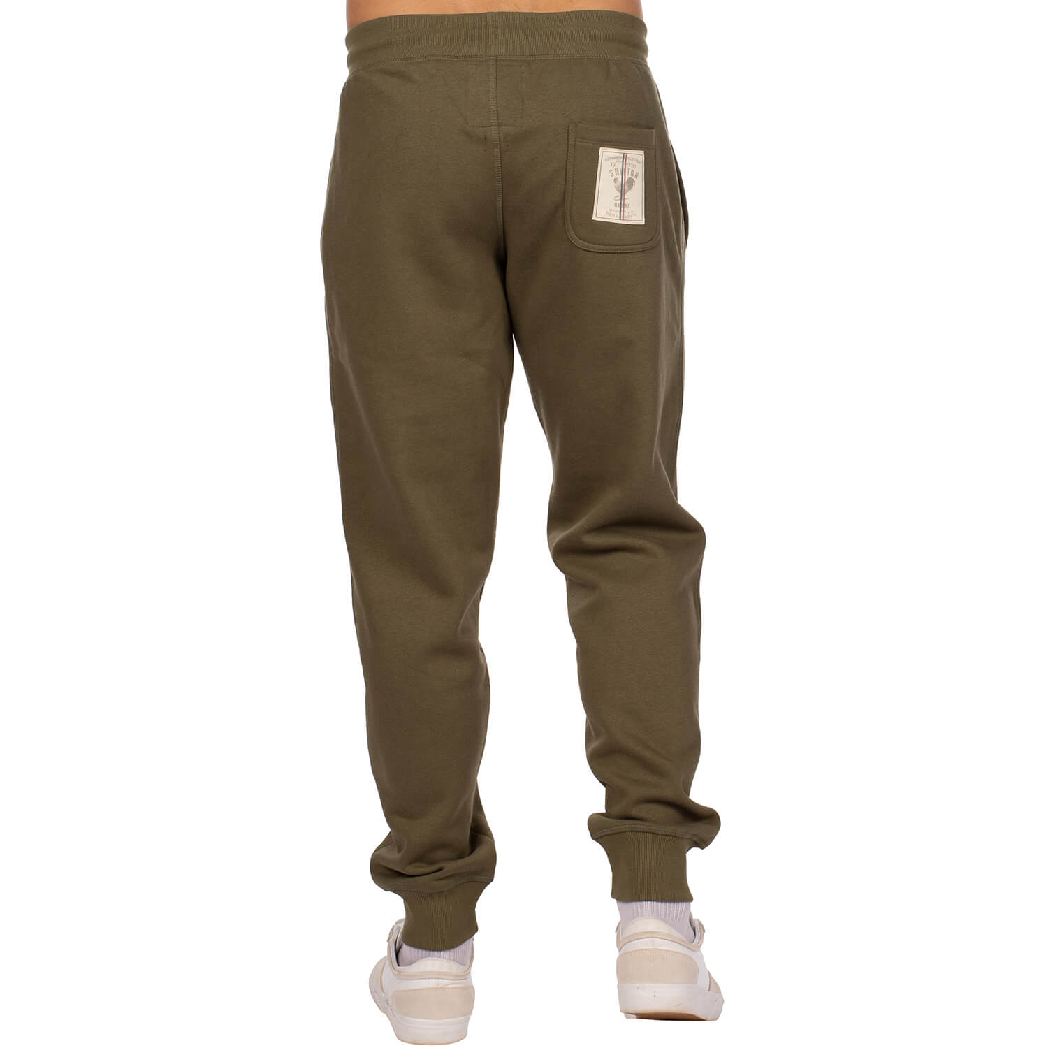 XV Khaki rugby jogging suit - back view - Shilton
