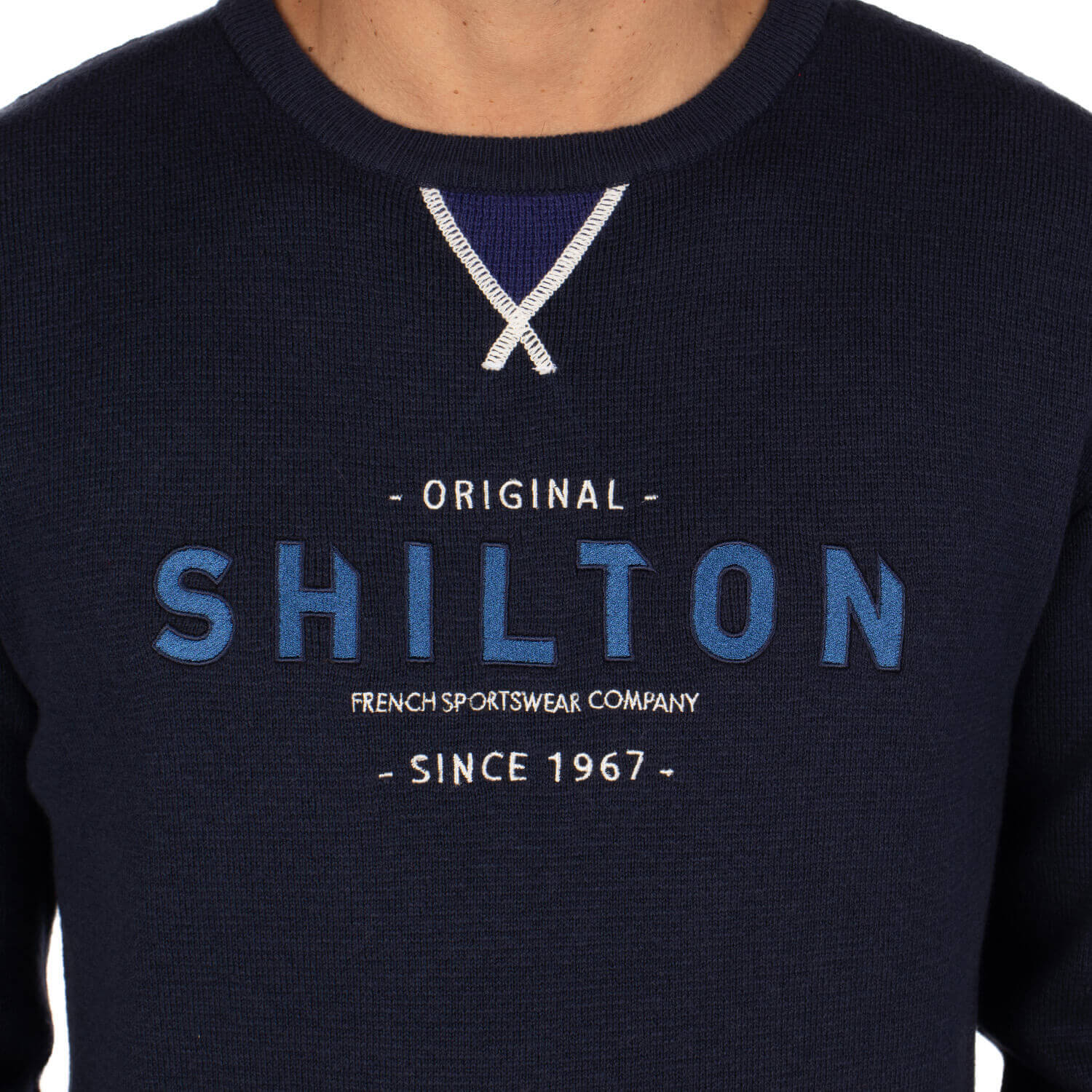 Company round-neck sweater