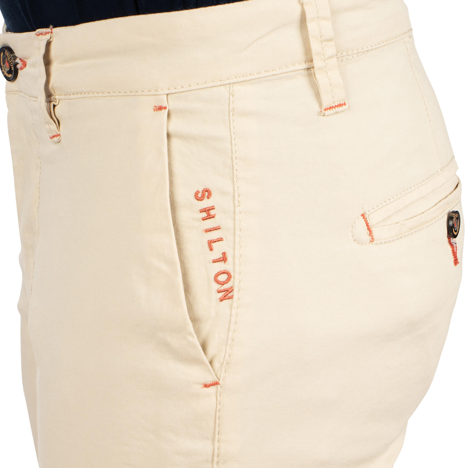 Stretch chino pants