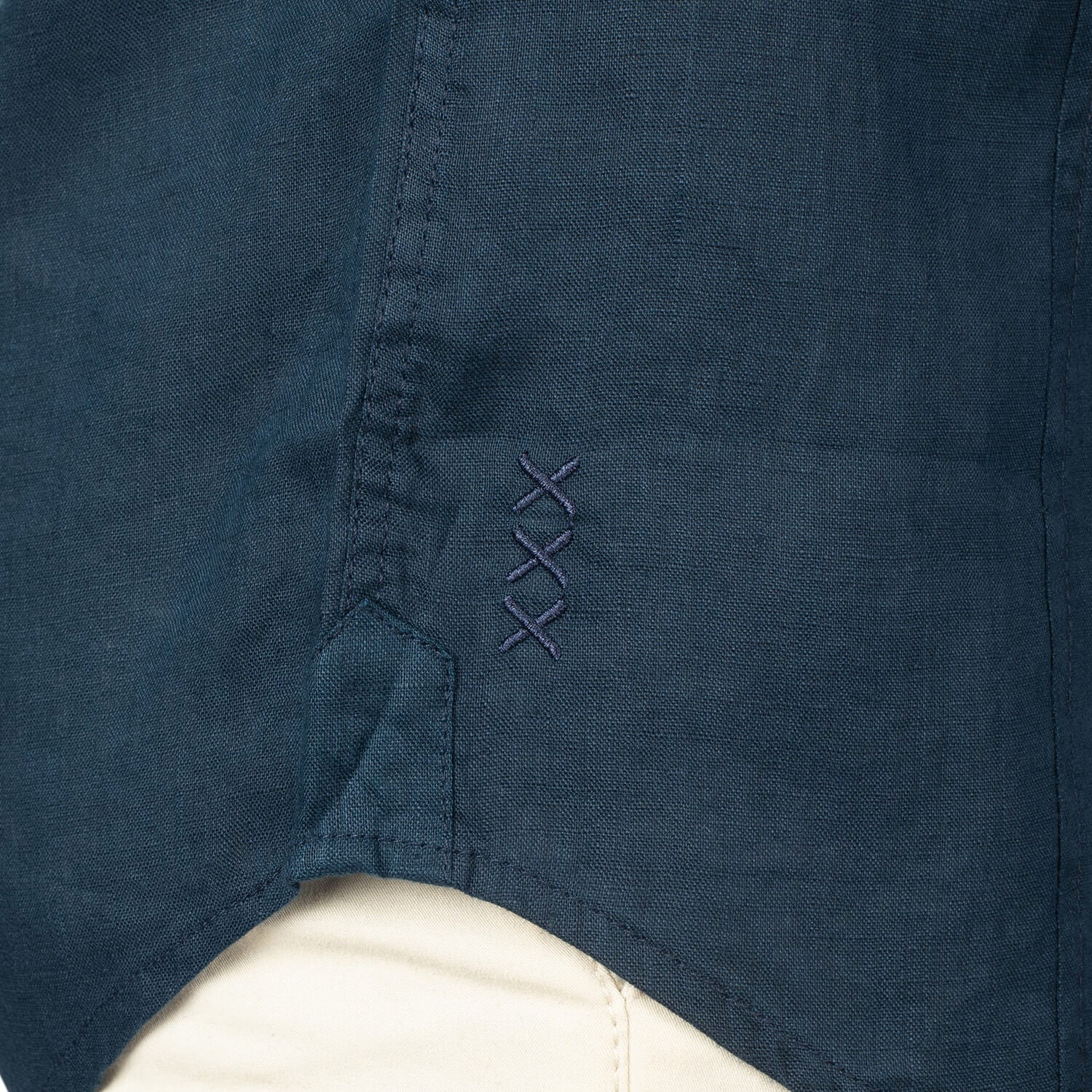 Linen rugby shirt