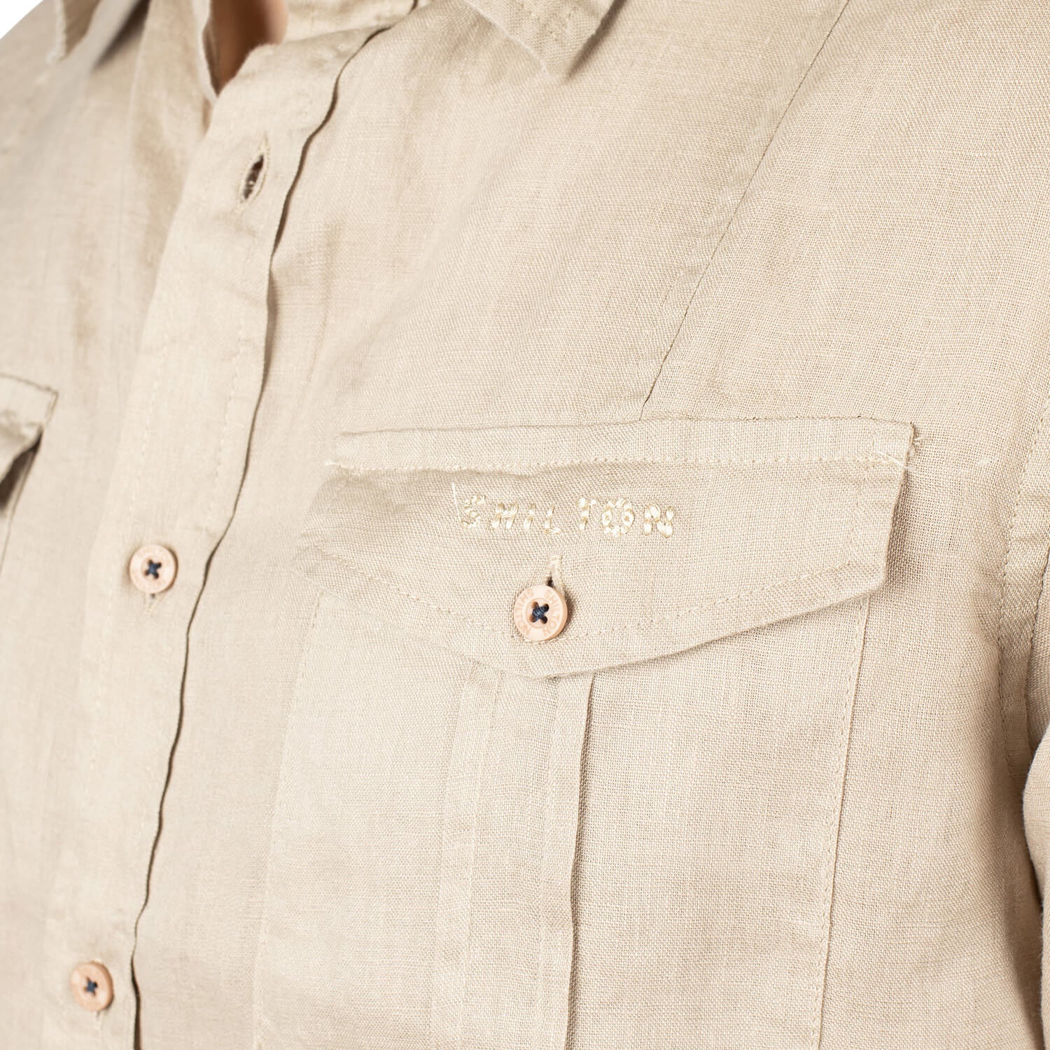 Linen rugby shirt