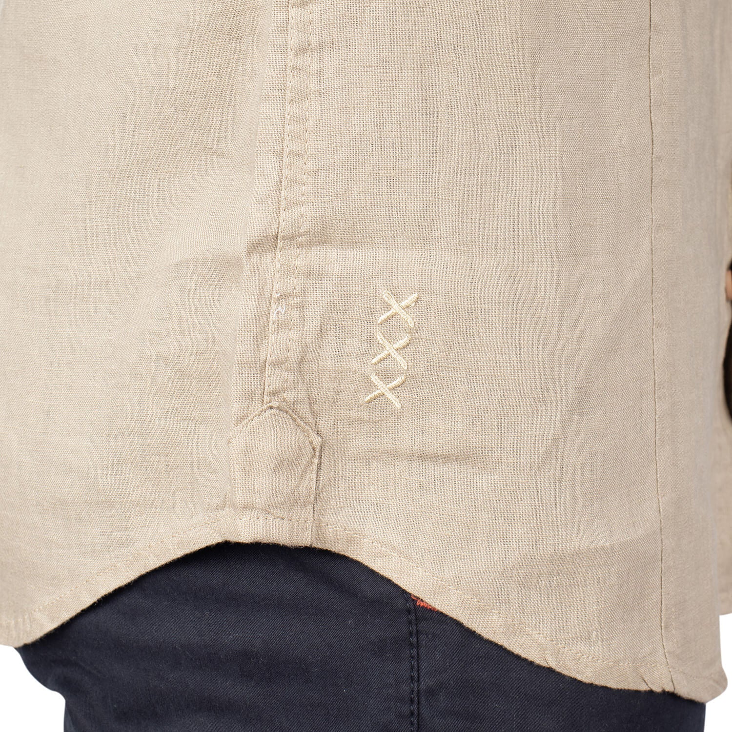 Linen rugby shirt