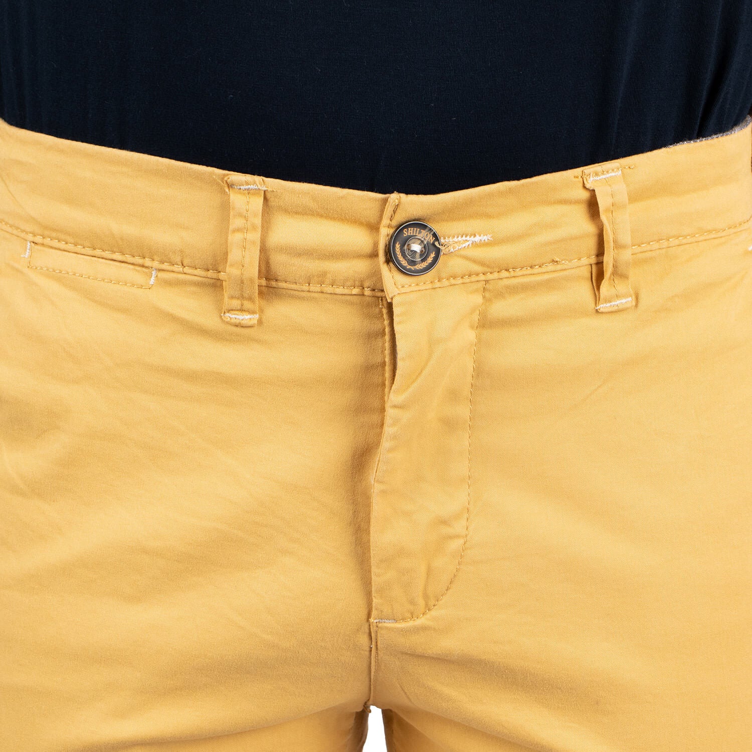 Plain chino shorts