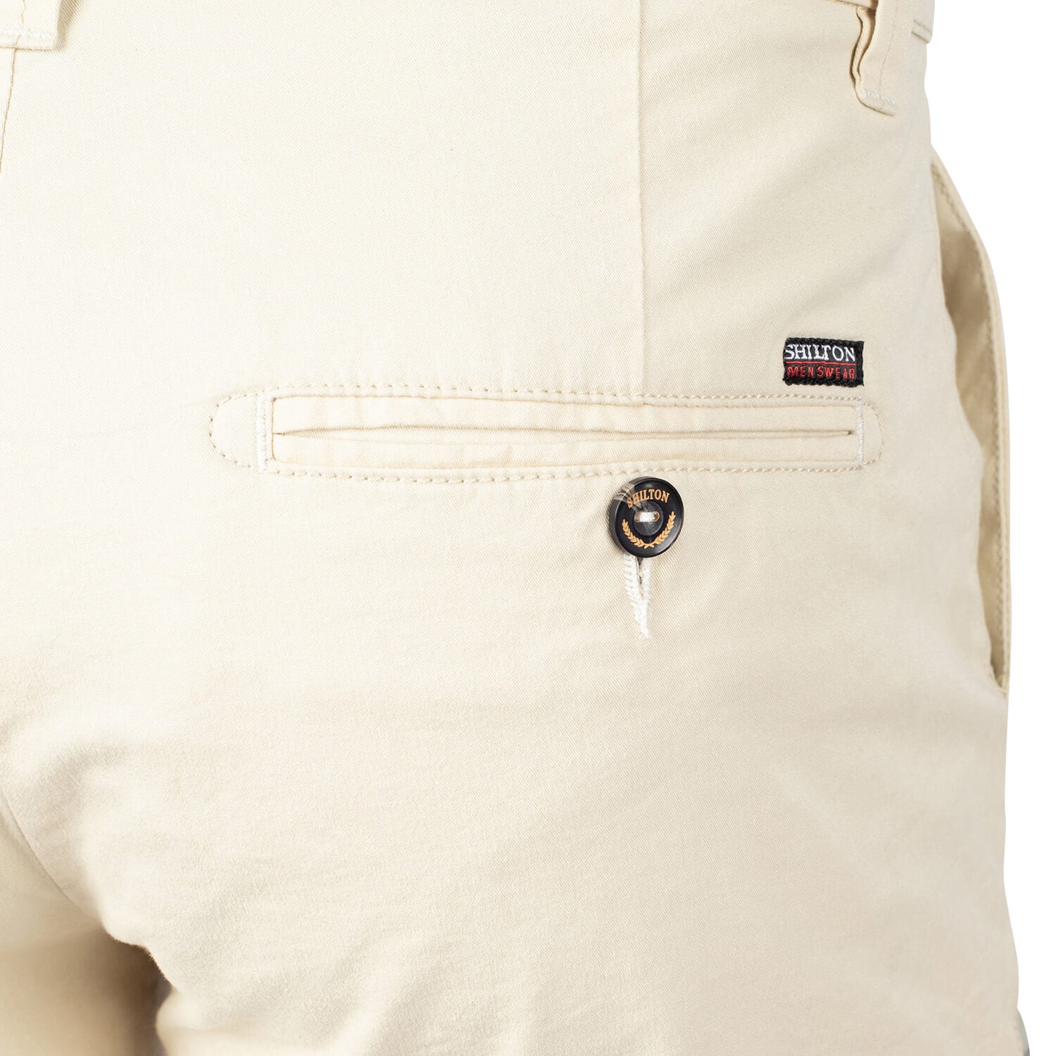 Plain chino shorts