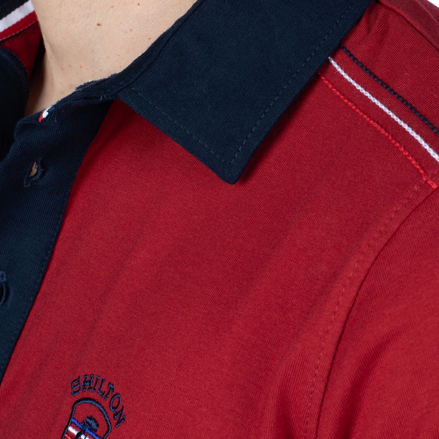 Basic rugby polo shirt