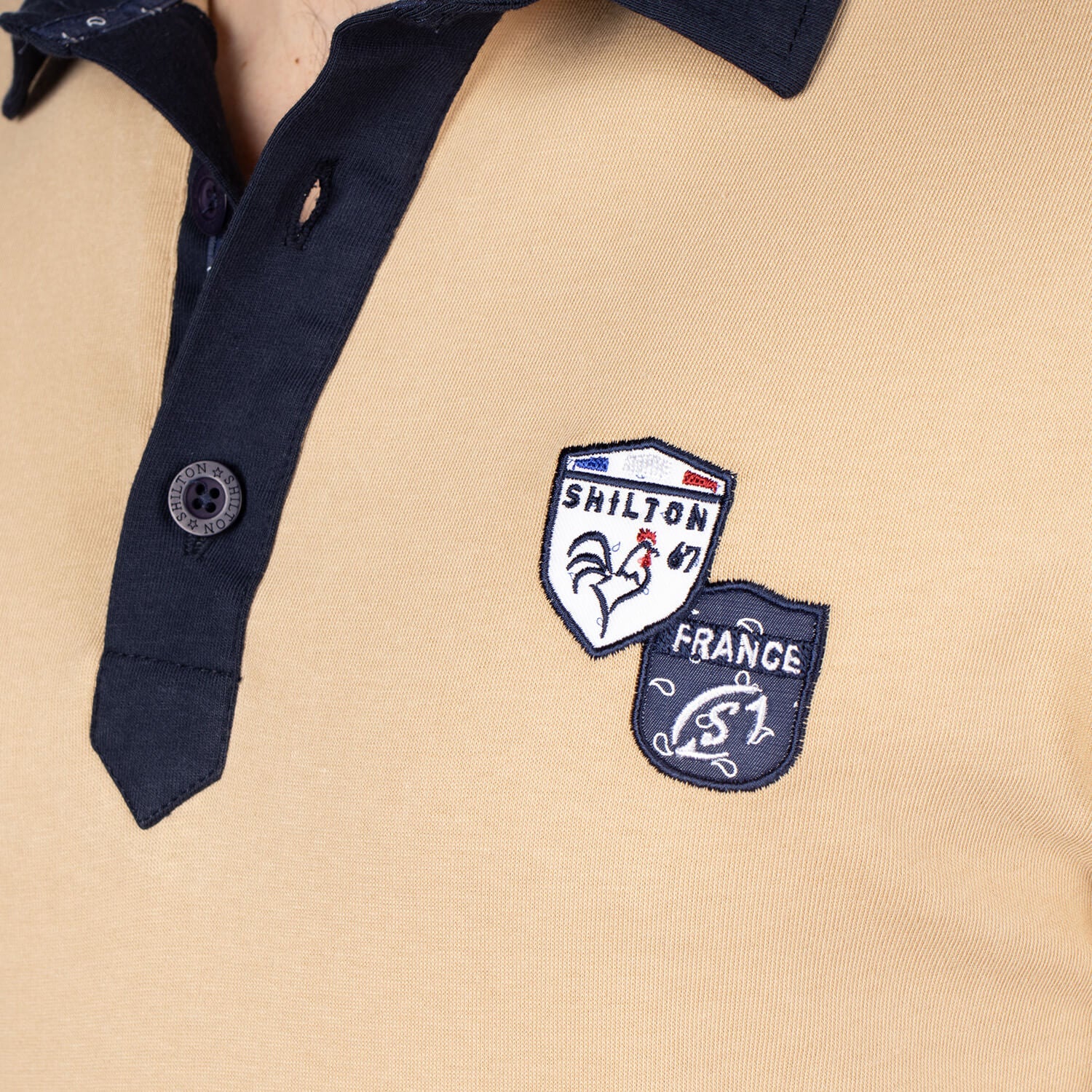 Fancy XV rugby polo shirt