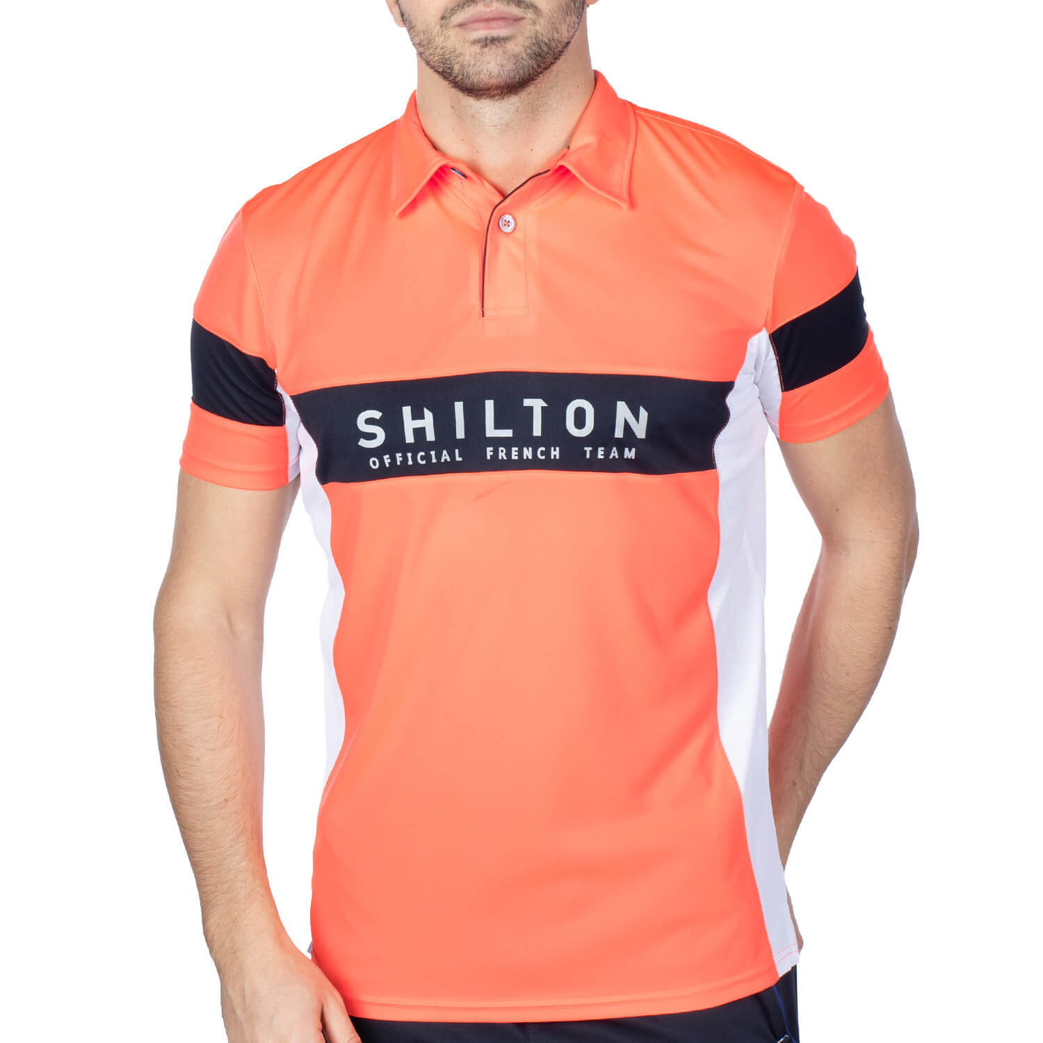 Polo sport french team Orange X Navy - Shilton