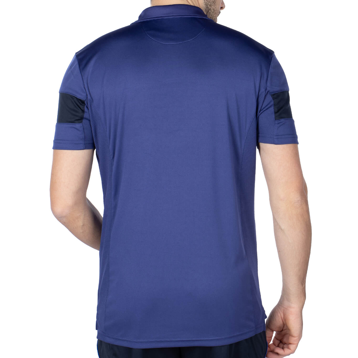 Polo sport french team Blue X Navy - back view - Shilton