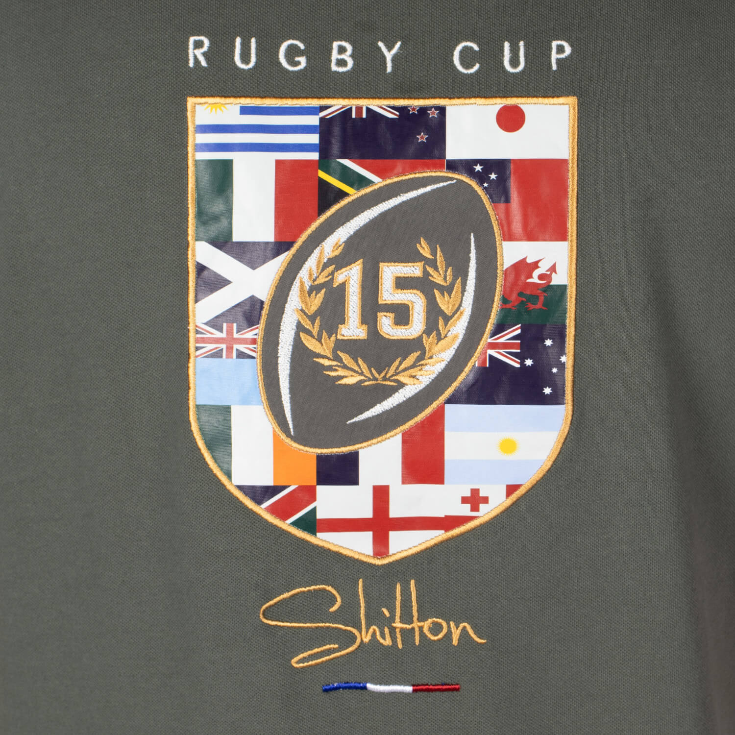 Rugby nations polo shirt