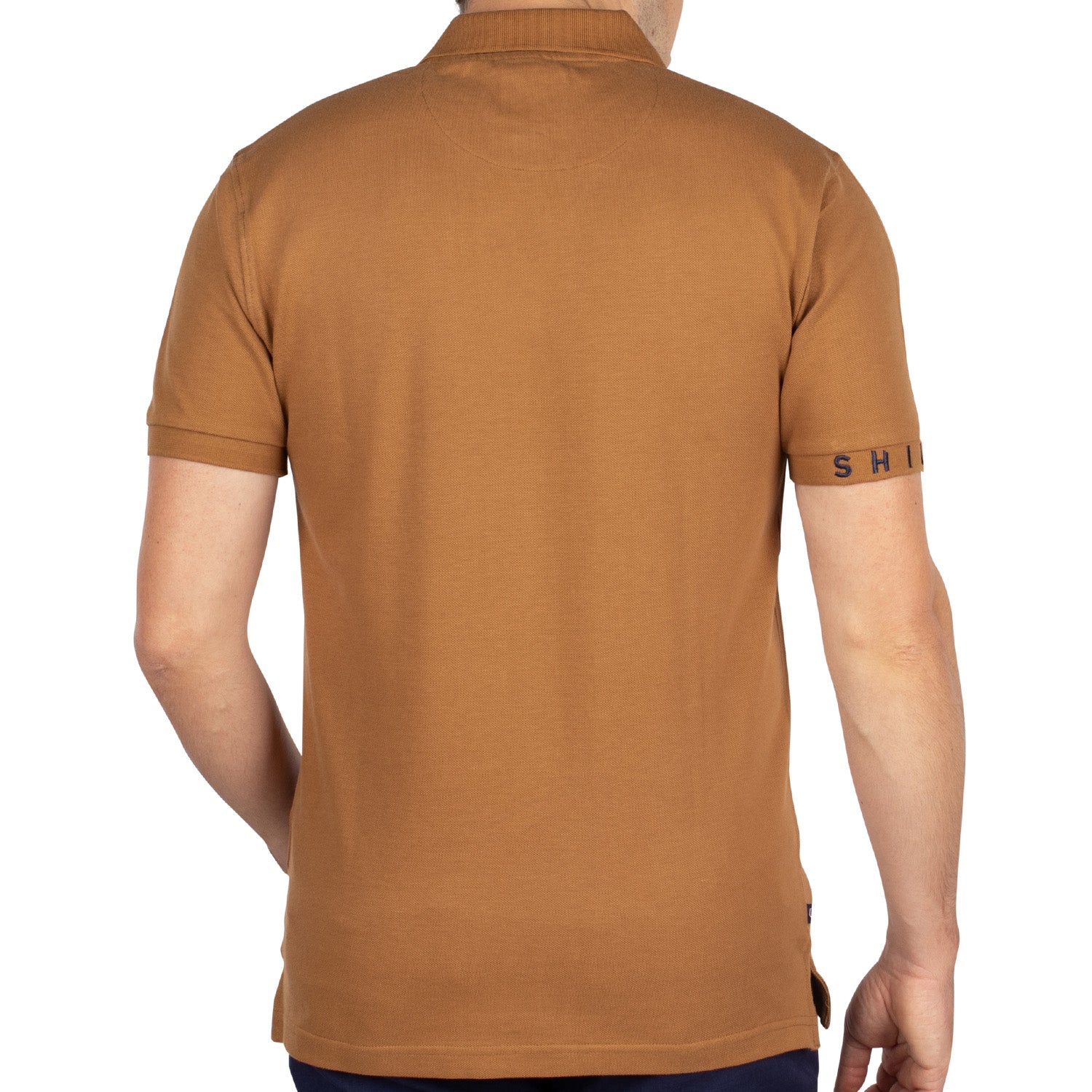 Basic pique polo shirt