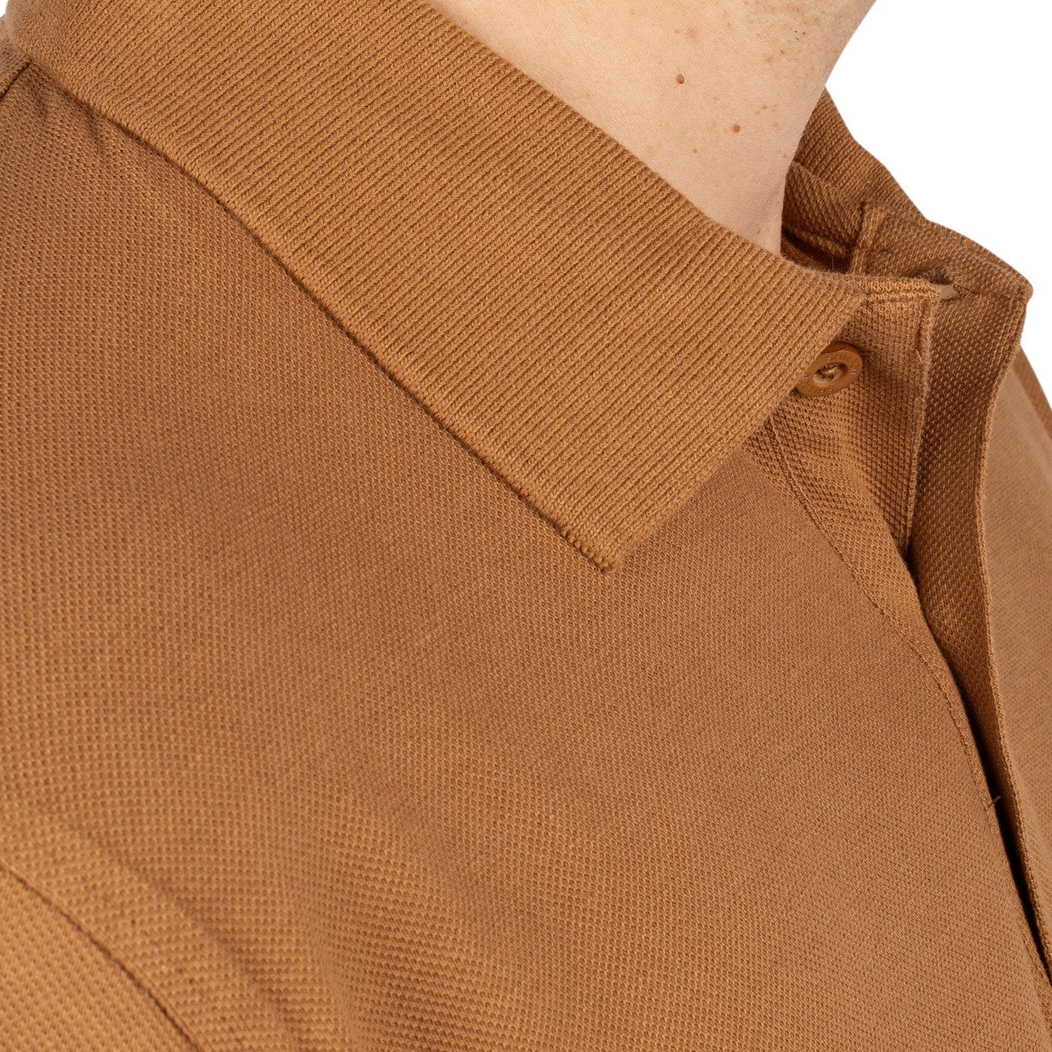 Basic pique polo shirt