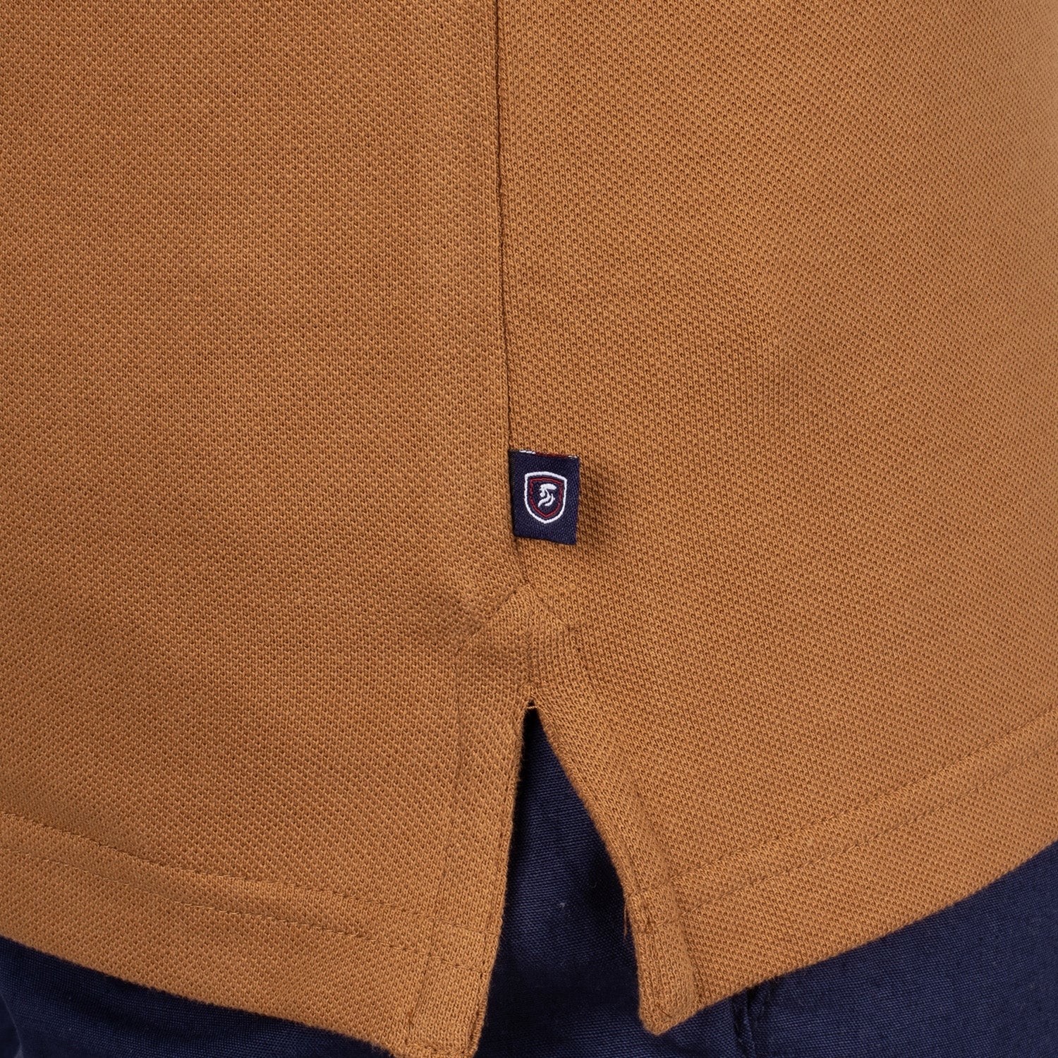 Basic pique polo shirt