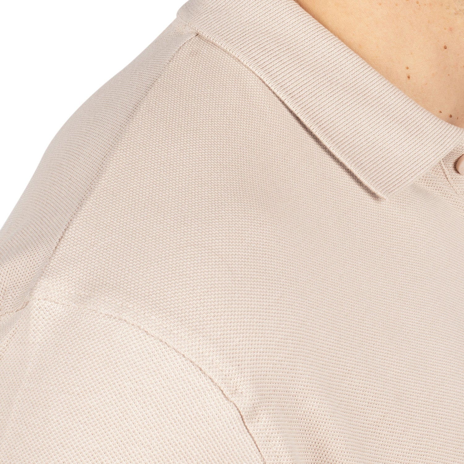 Basic pique polo shirt