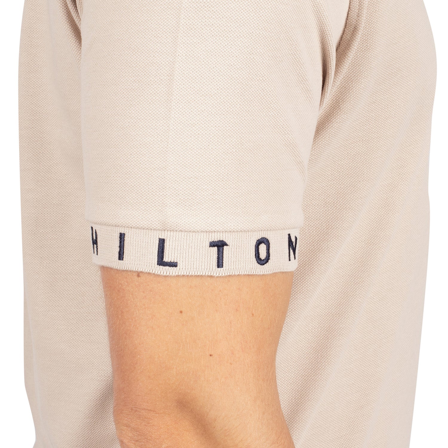 Basic pique polo shirt