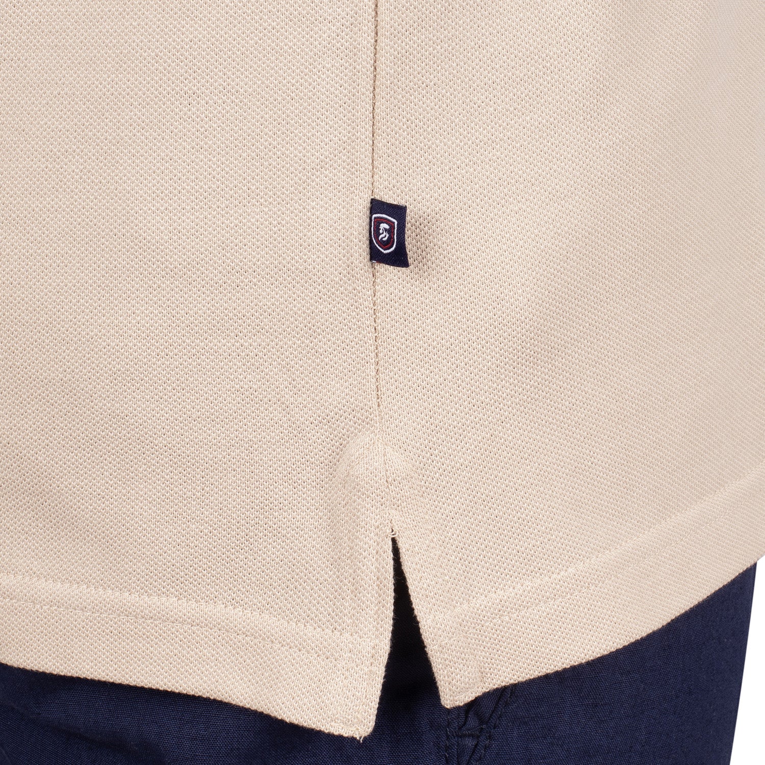 Basic pique polo shirt